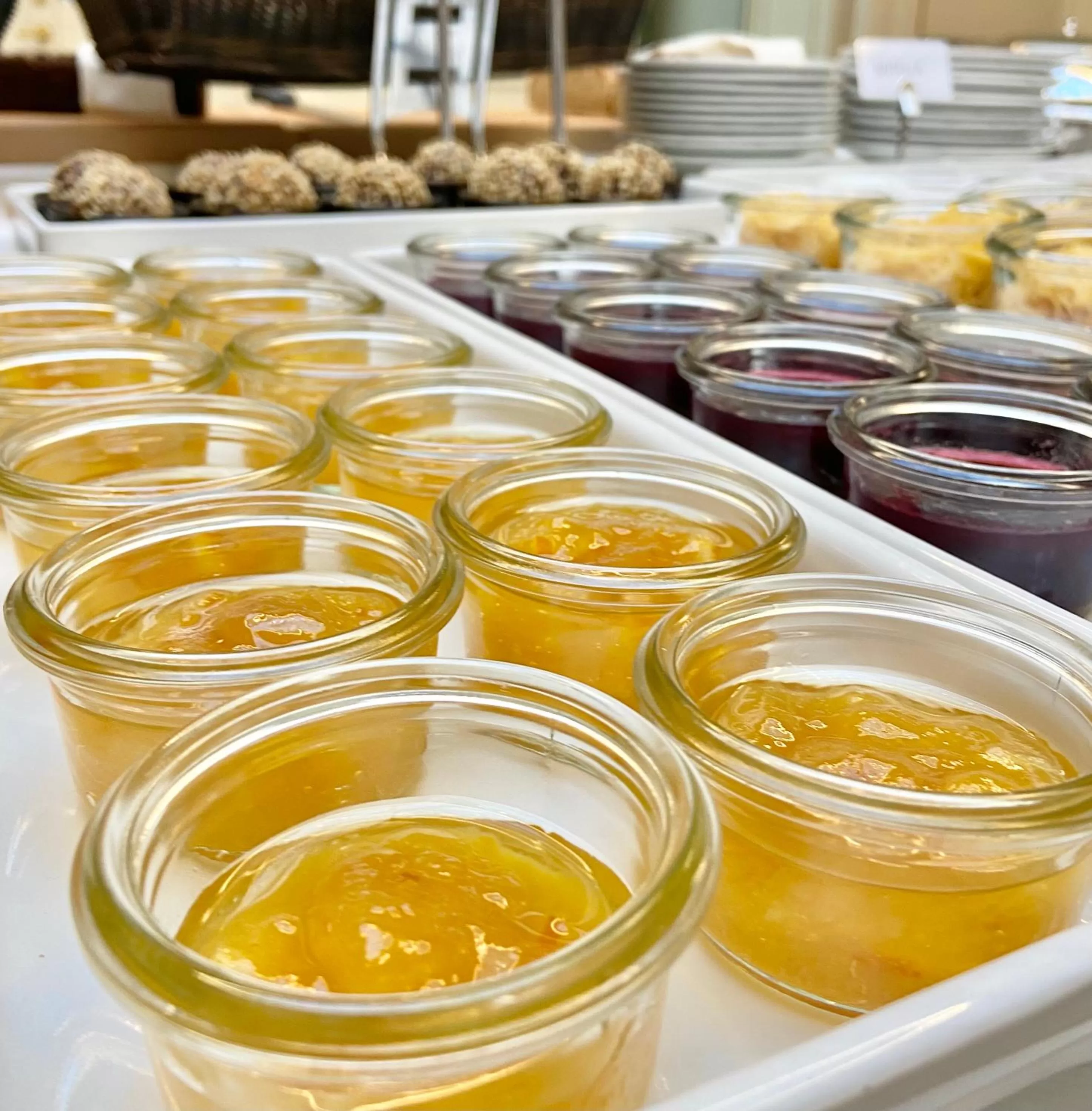 Buffet breakfast in Hotel Randers