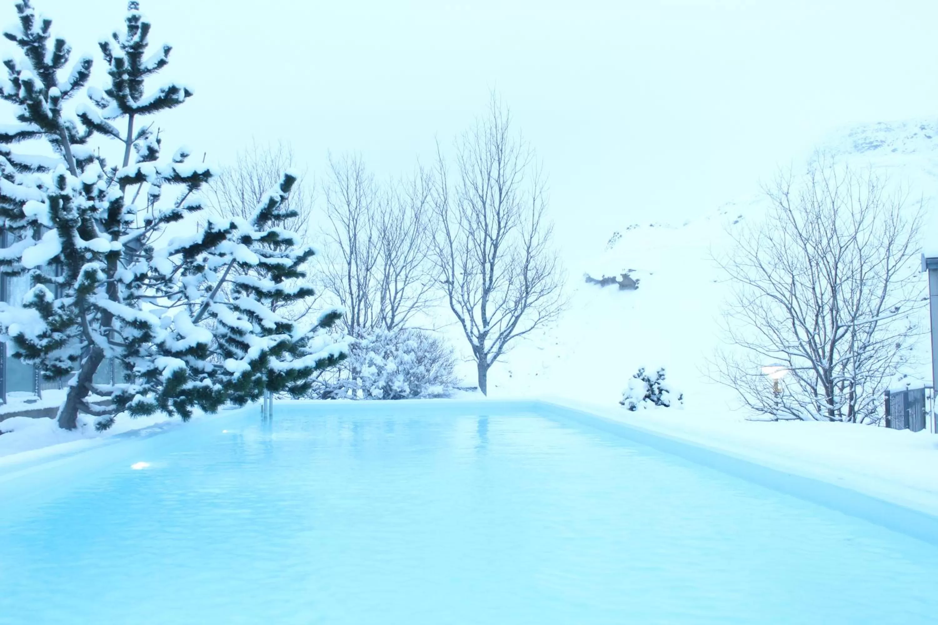 Swimming pool in Frost and Fire Hotel
