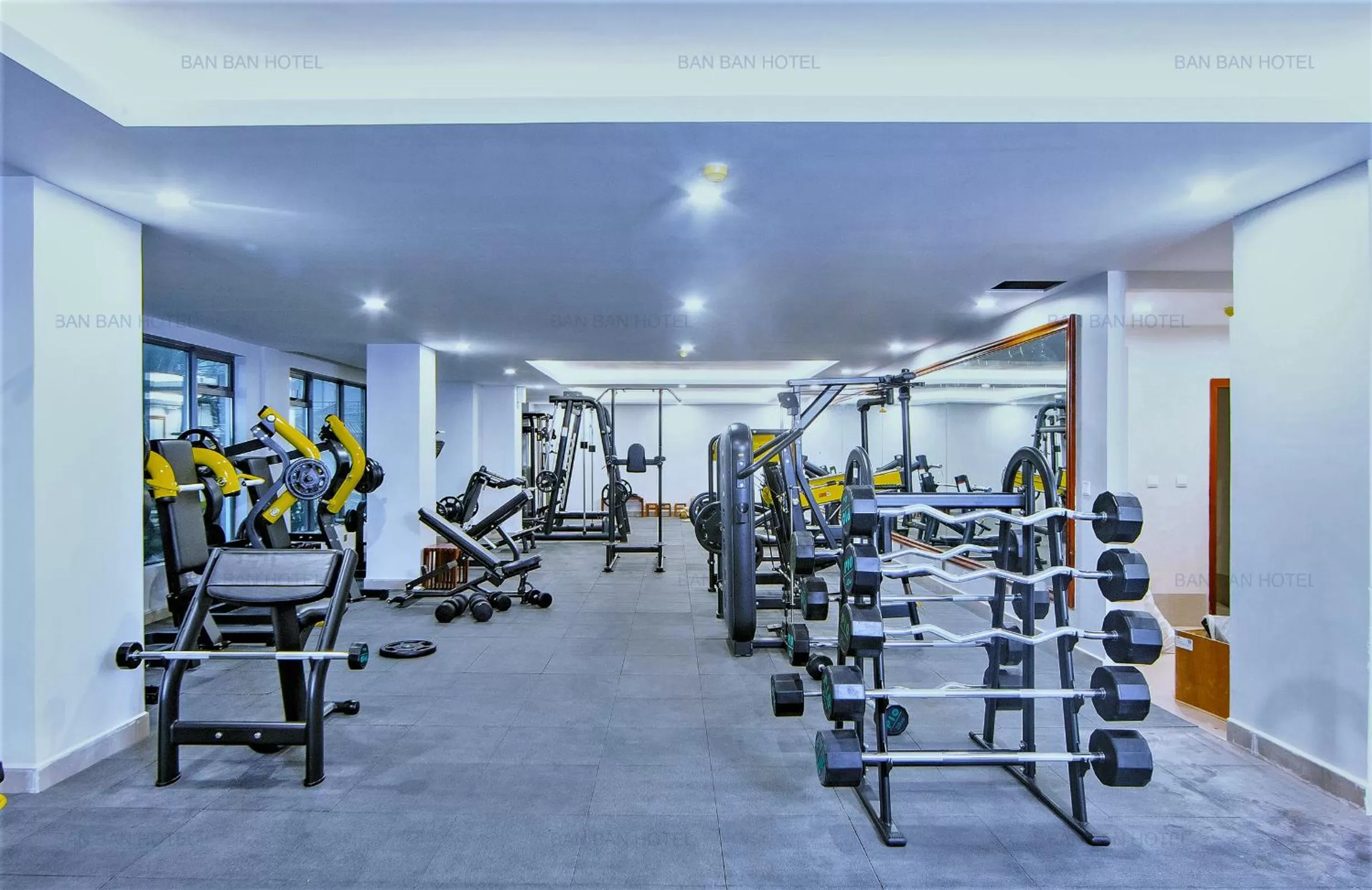 Fitness centre/facilities in Ban Ban Hotel
