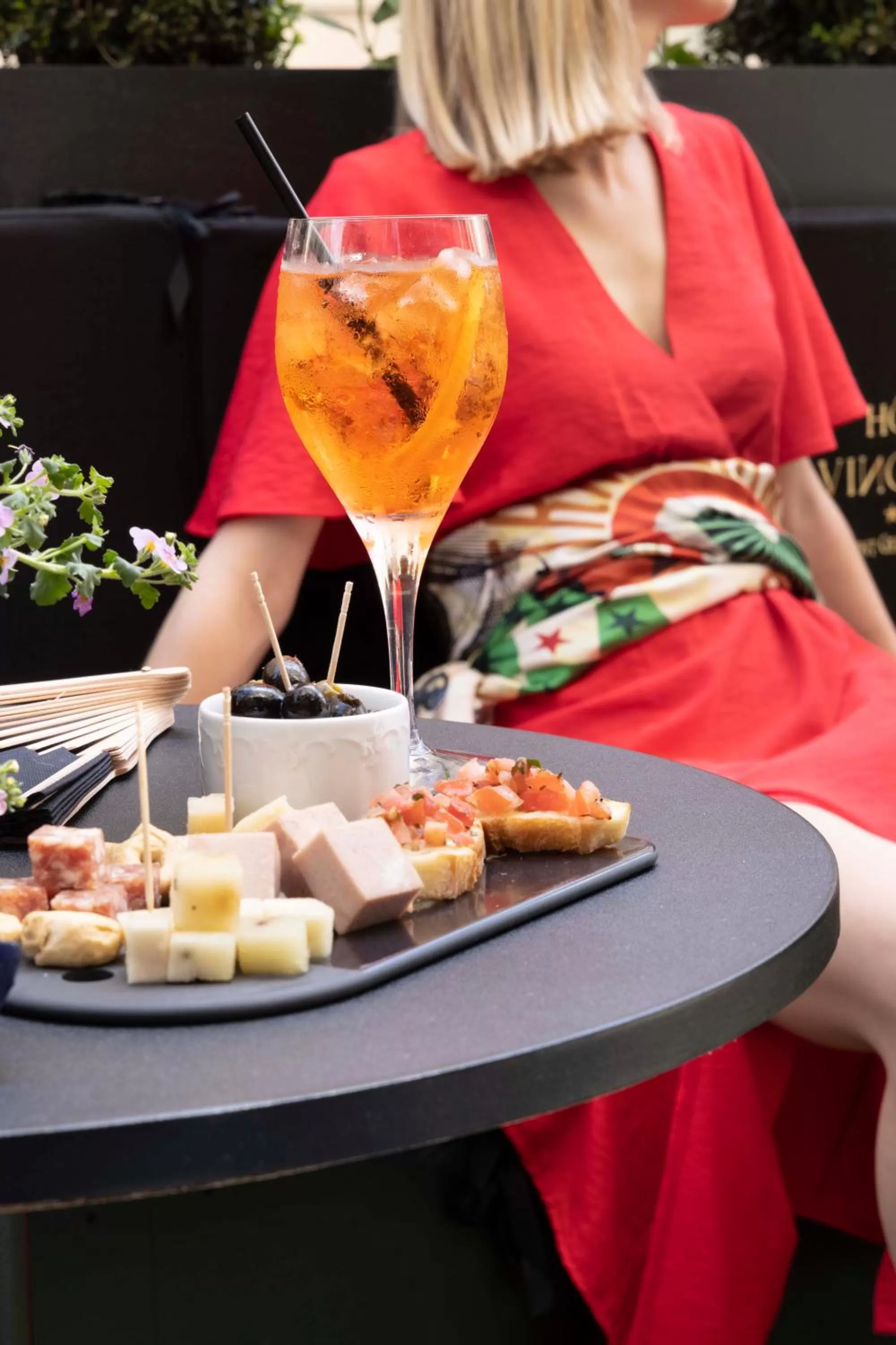 Food and drinks in Hôtel Vinci Due & Spa
