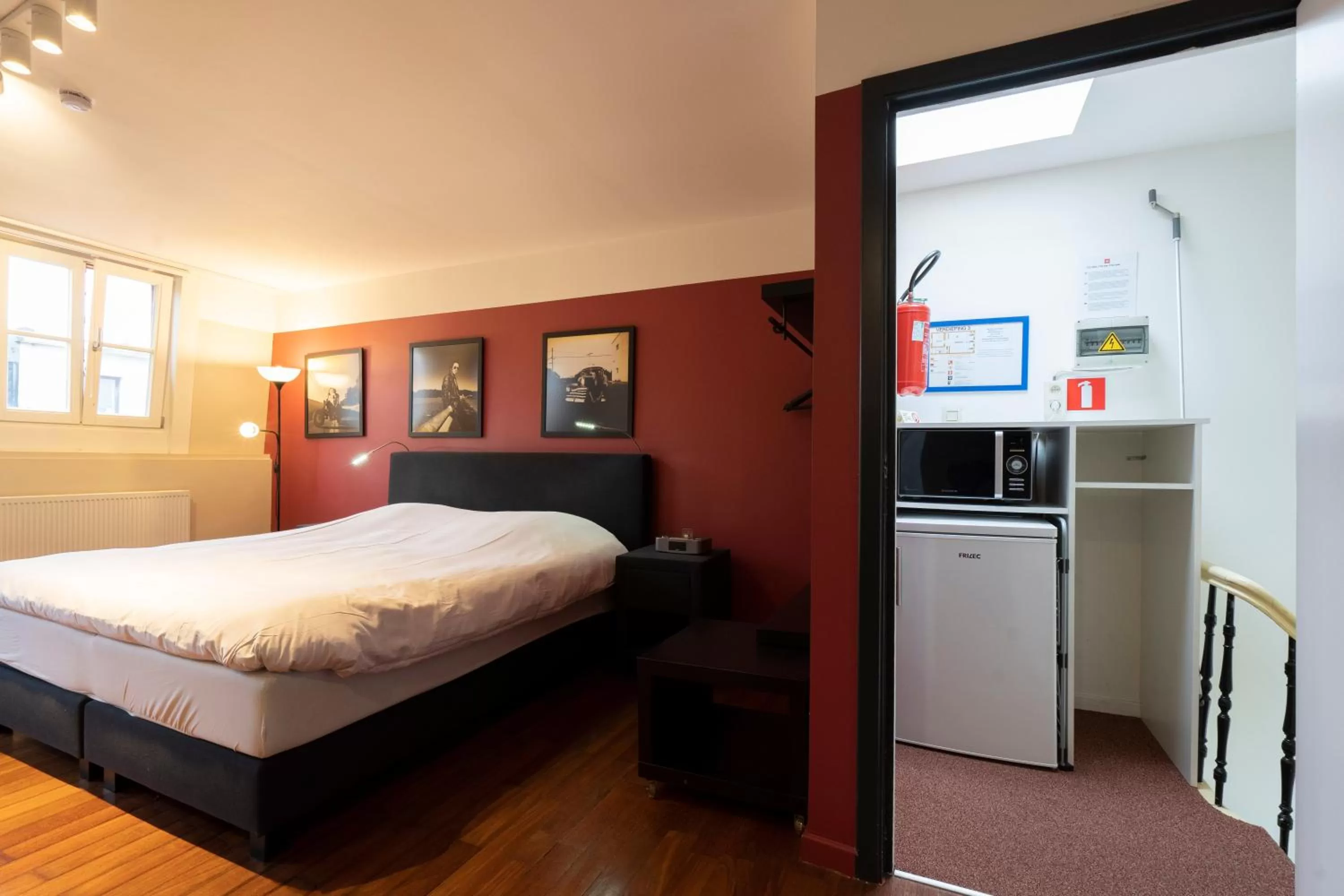 Bedroom, Bed in Because the Night city lodge