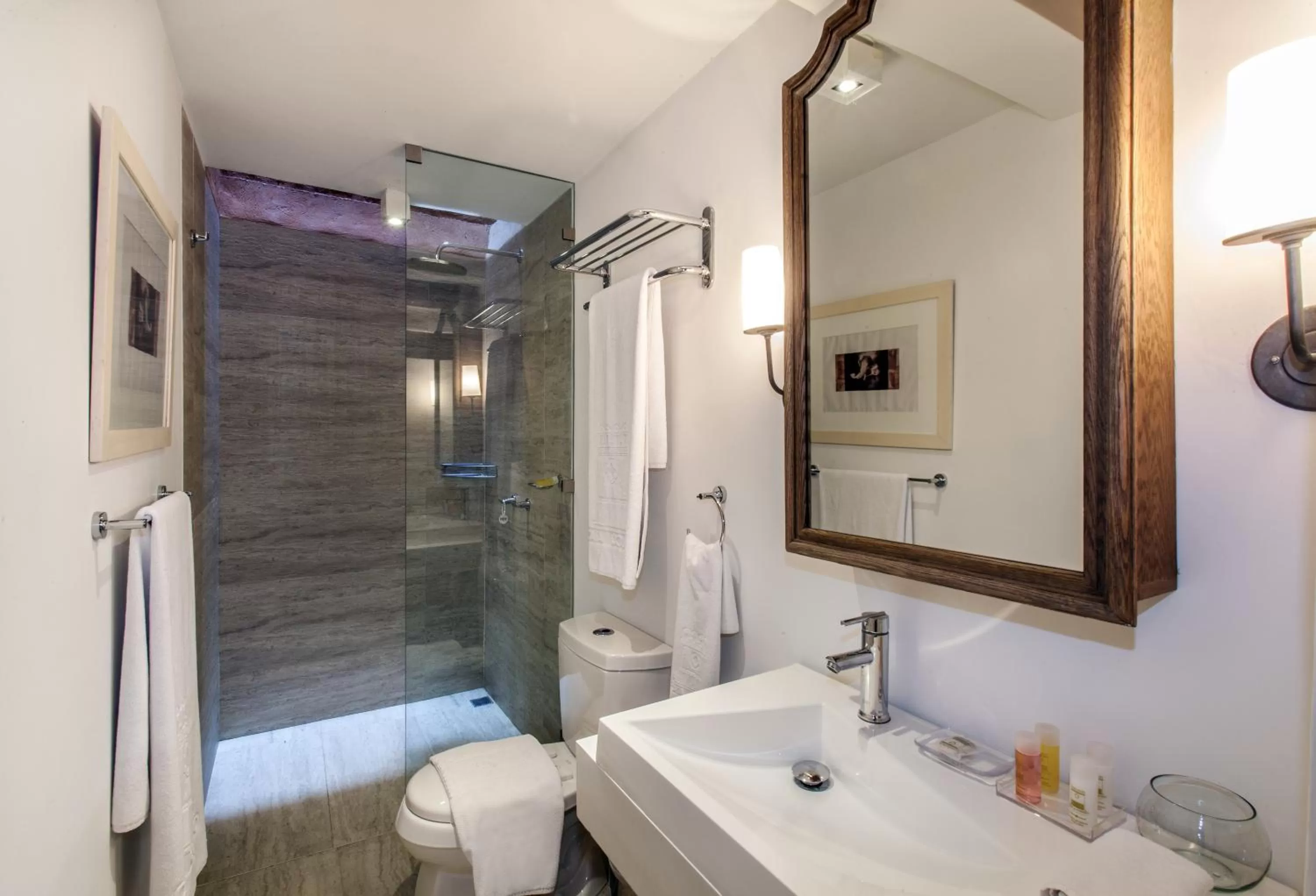 Bathroom in Hotel Boutique Casa del Coliseo