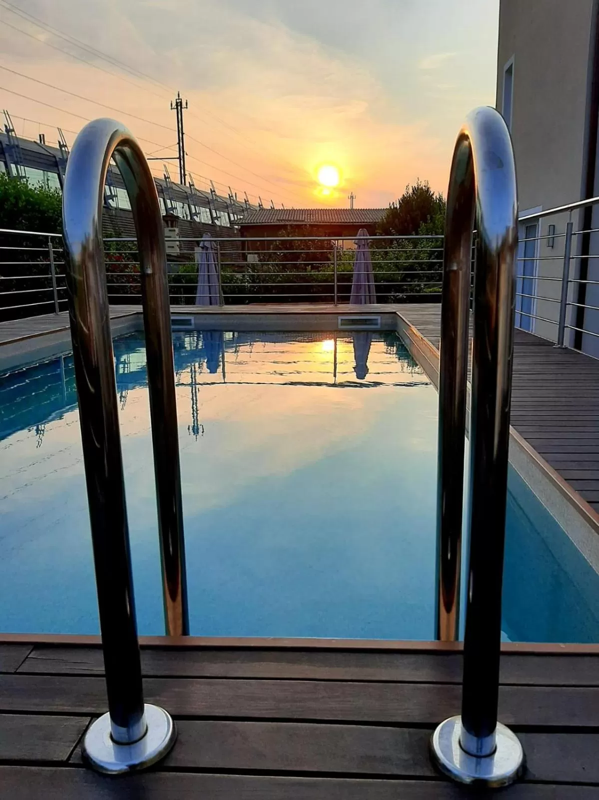 Swimming pool in Petit Hotel