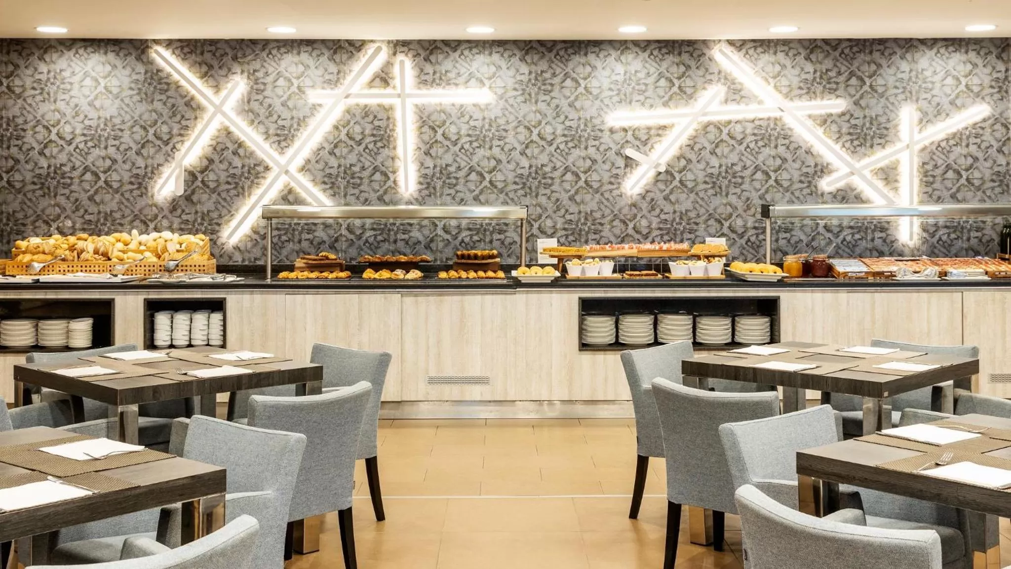 Buffet breakfast in Ilunion Calas de Conil