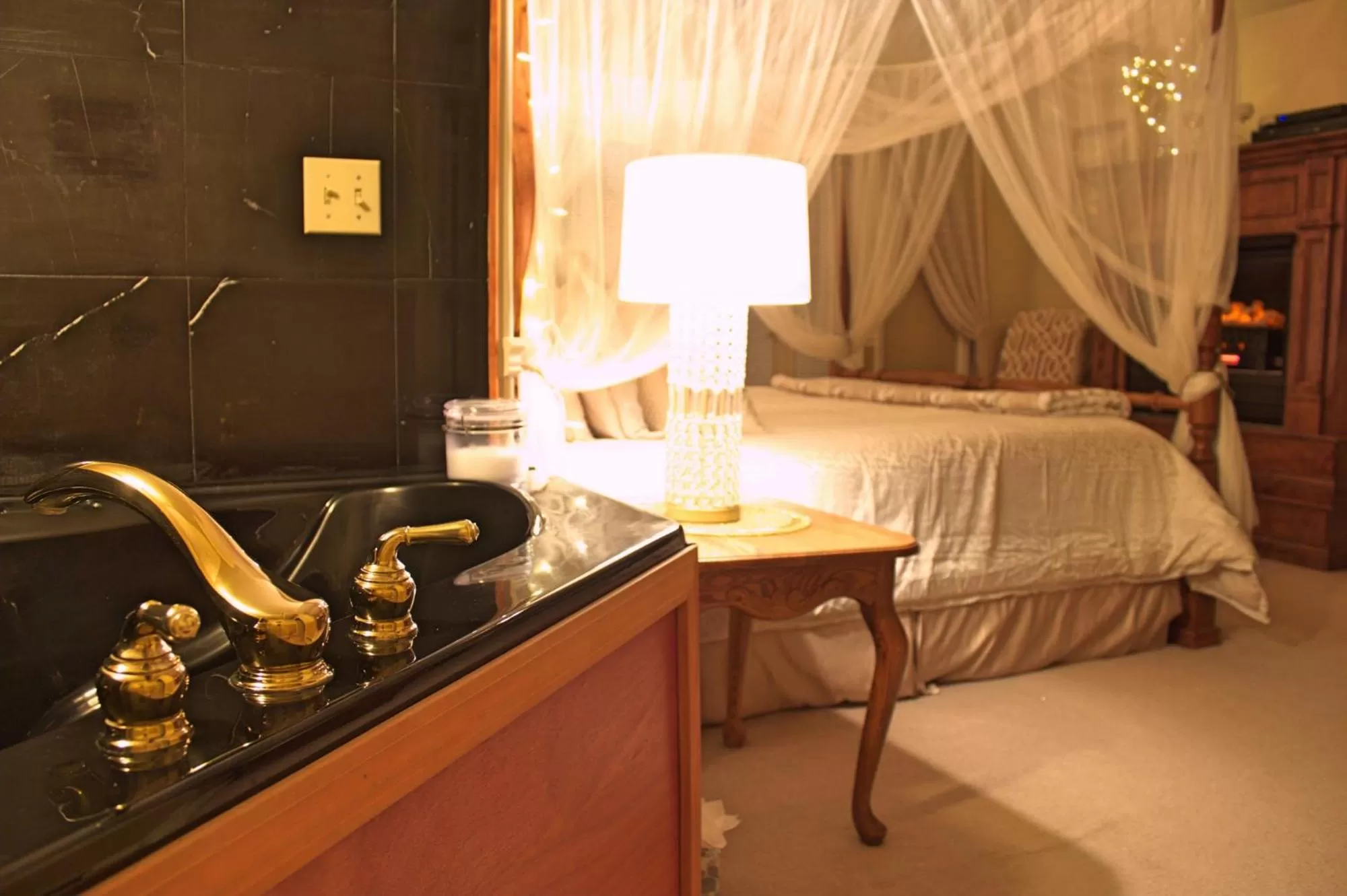 Bed in Black Bear Manor