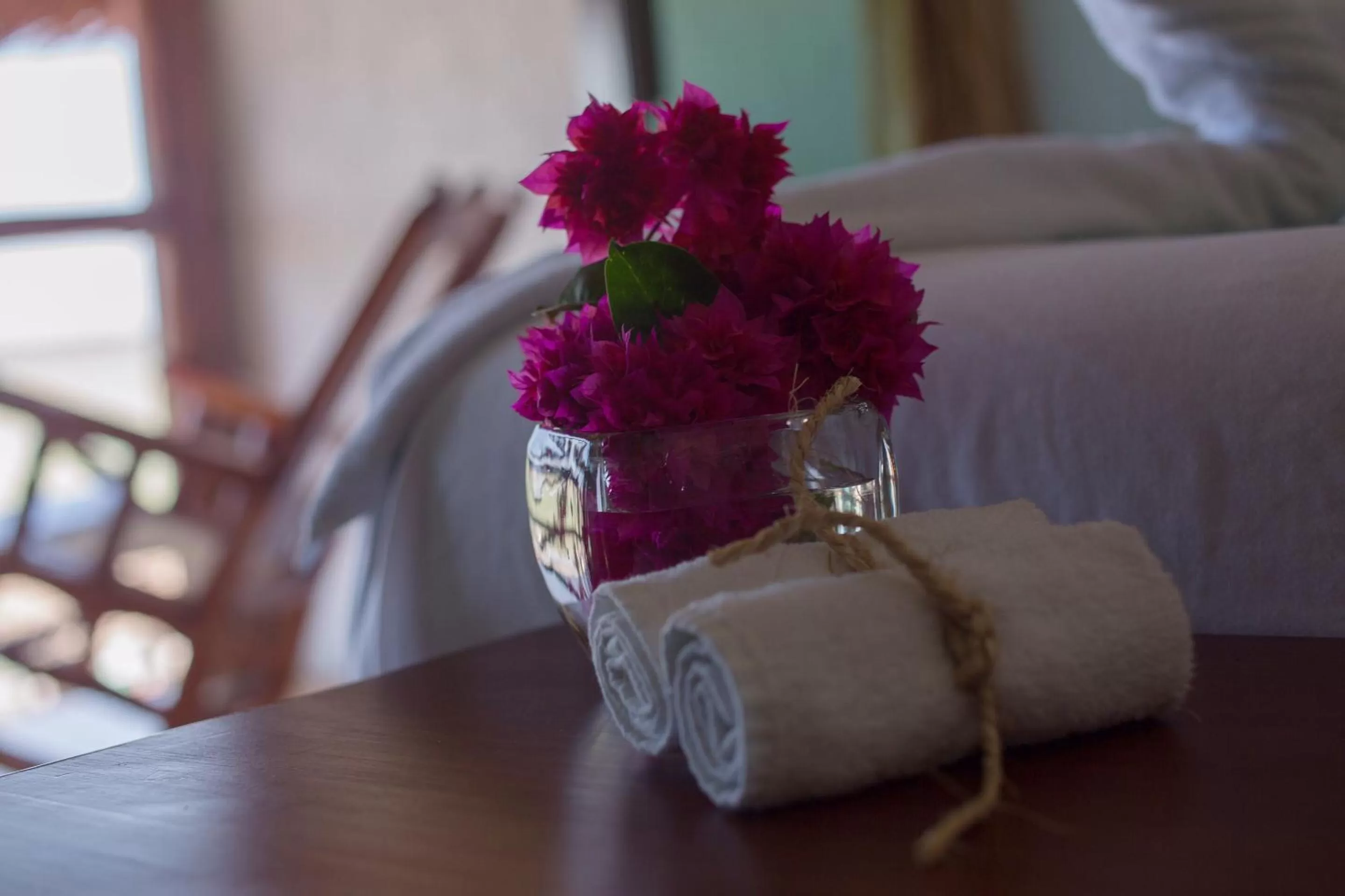 Bed in Hotel Villa de Pescadores