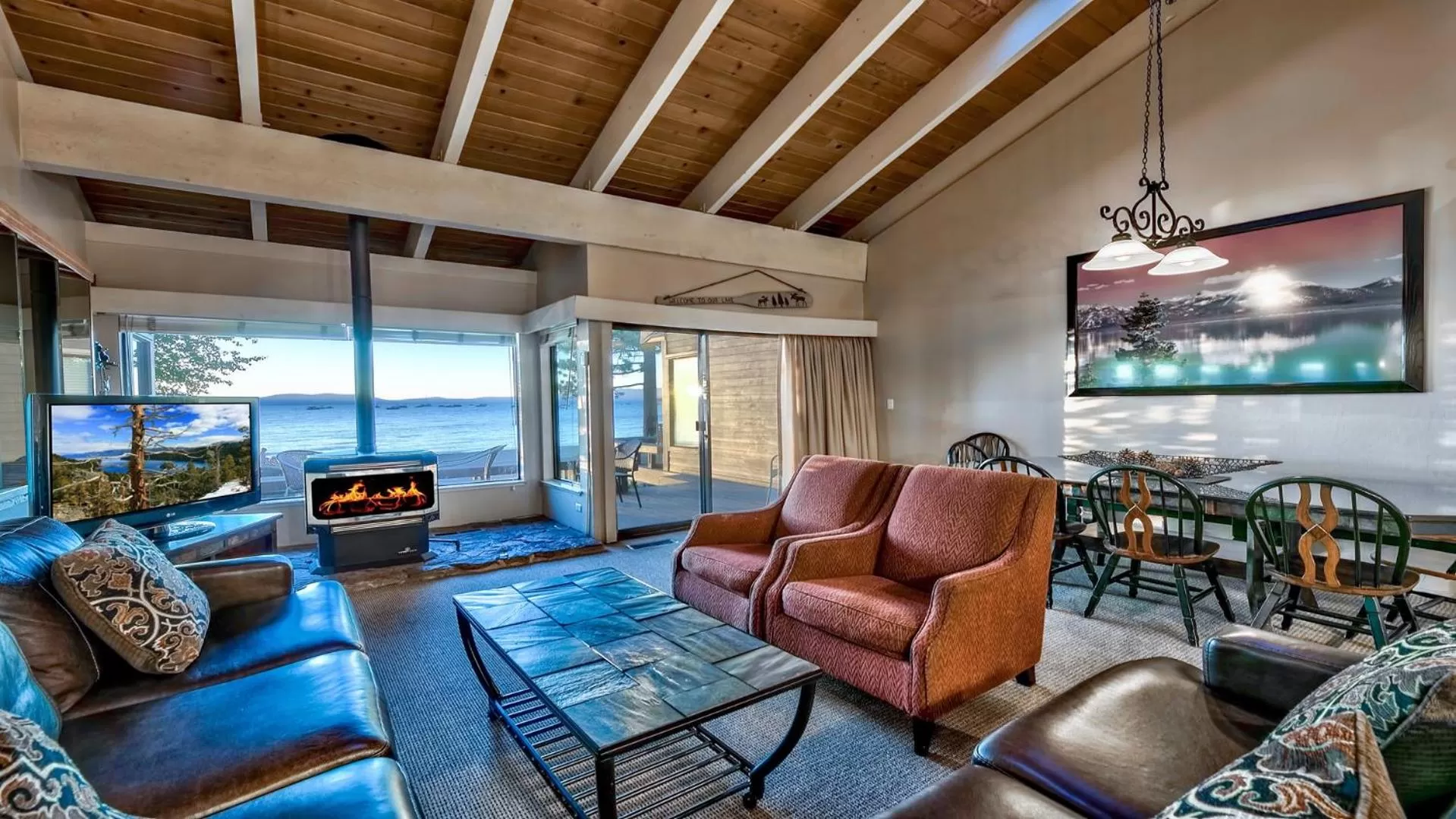 Seating Area in Lakeland Village at Heavenly