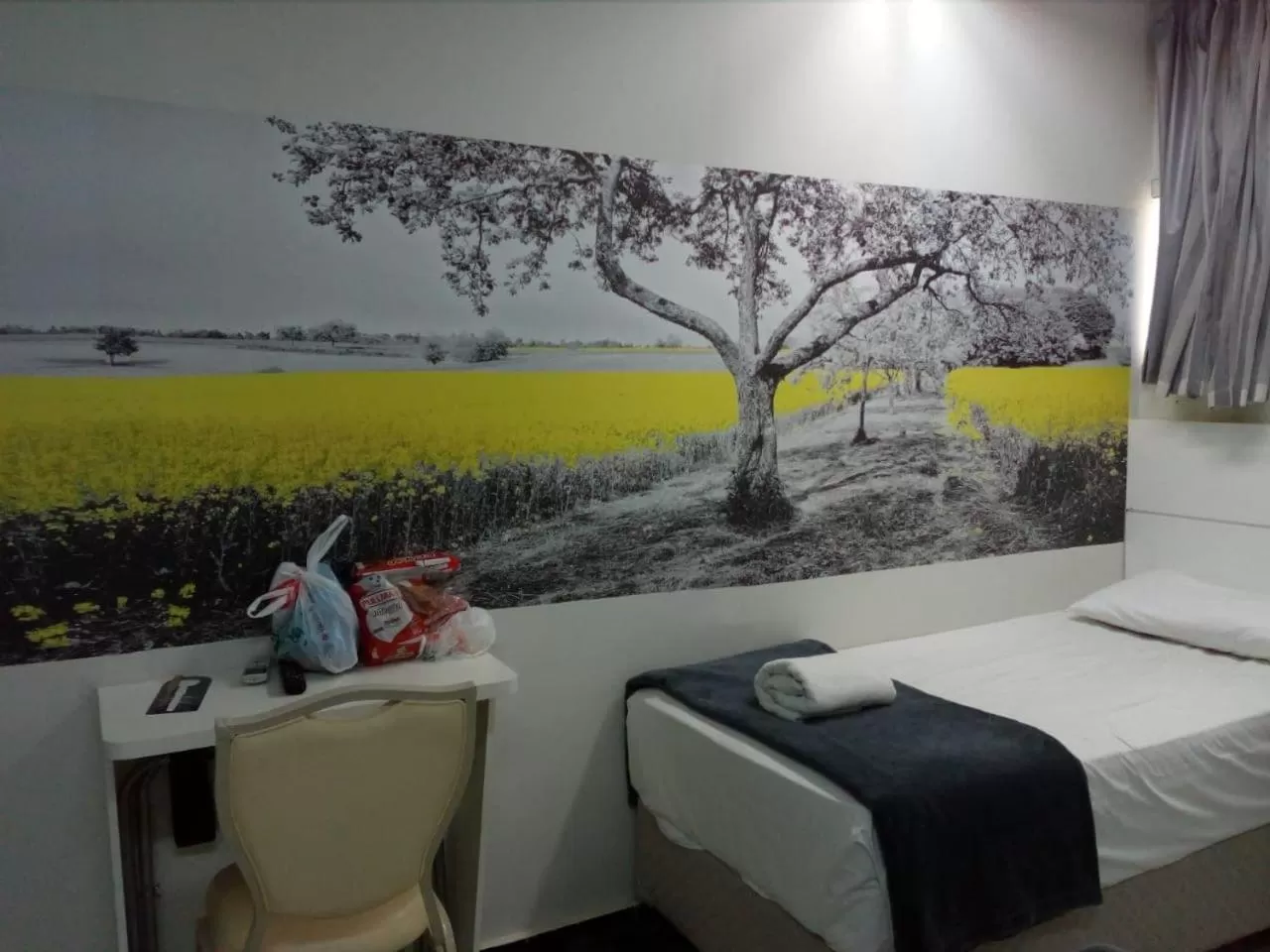 Bedroom in Compacto Hotel Alphaville Campinas