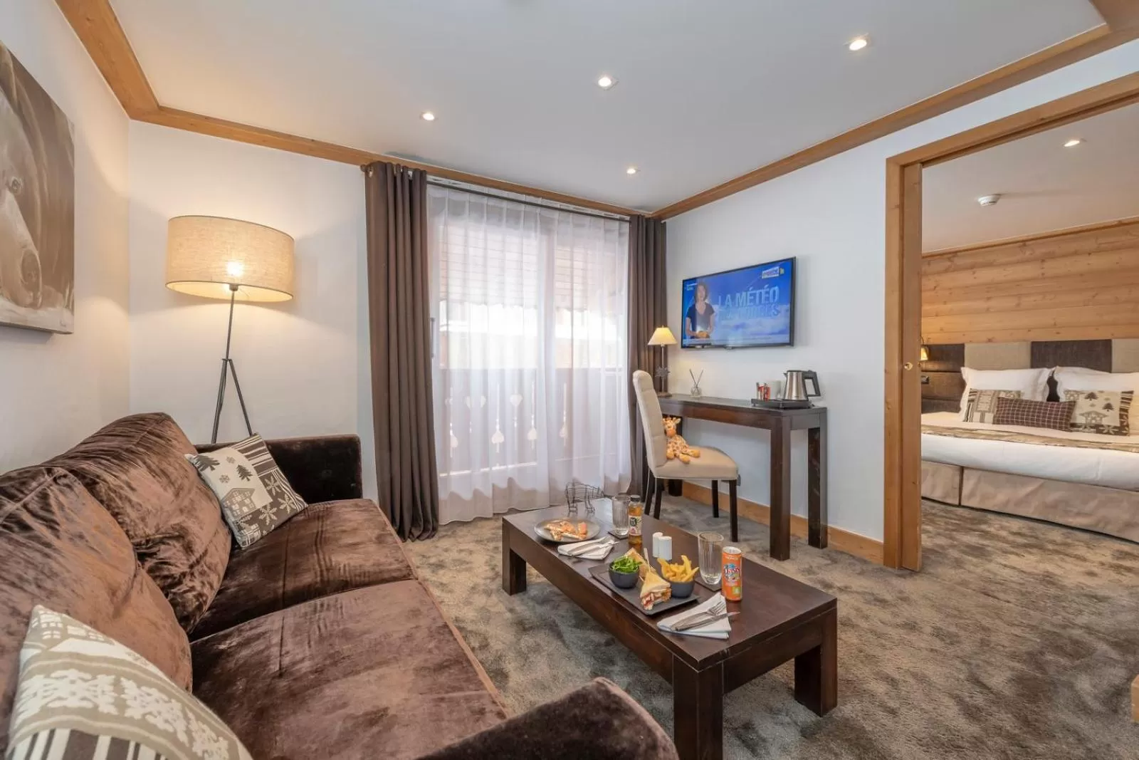 Bedroom, Bed in Hotel La Chaudanne