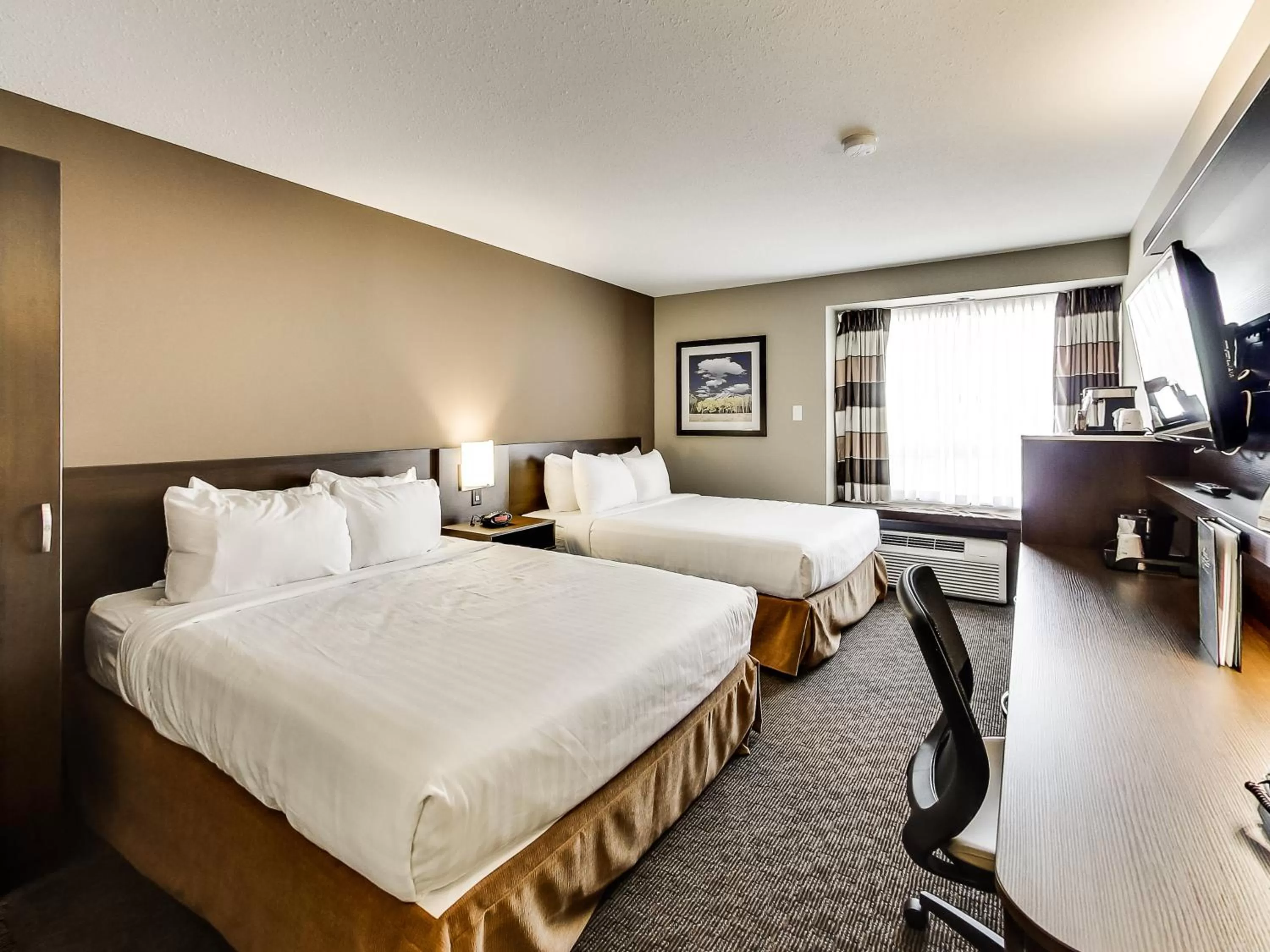 Superior Queen Room in Microtel Inn & Suites by Wyndham Red Deer