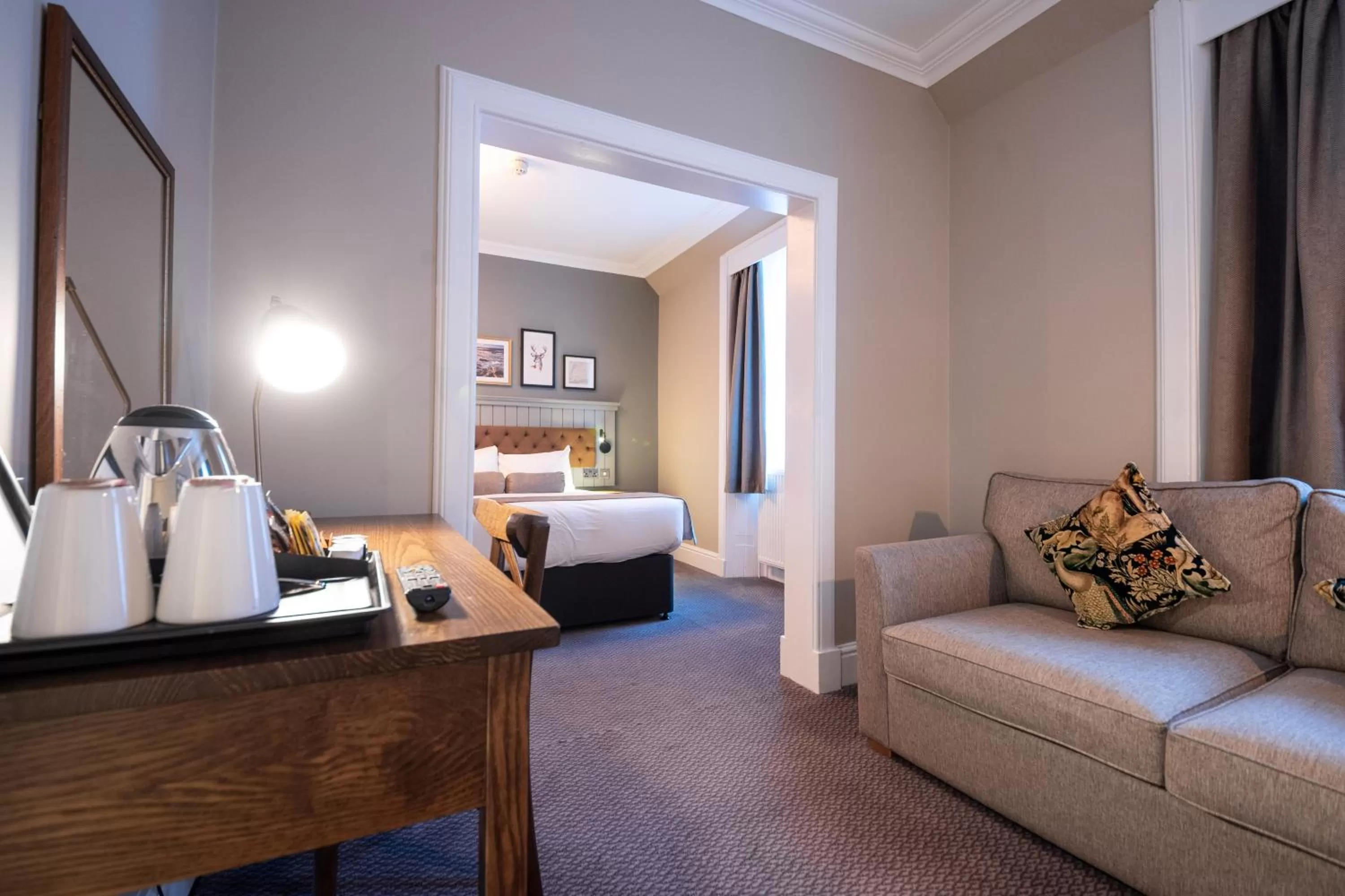 Bed in The Hawes Inn by Innkeeper's Collection