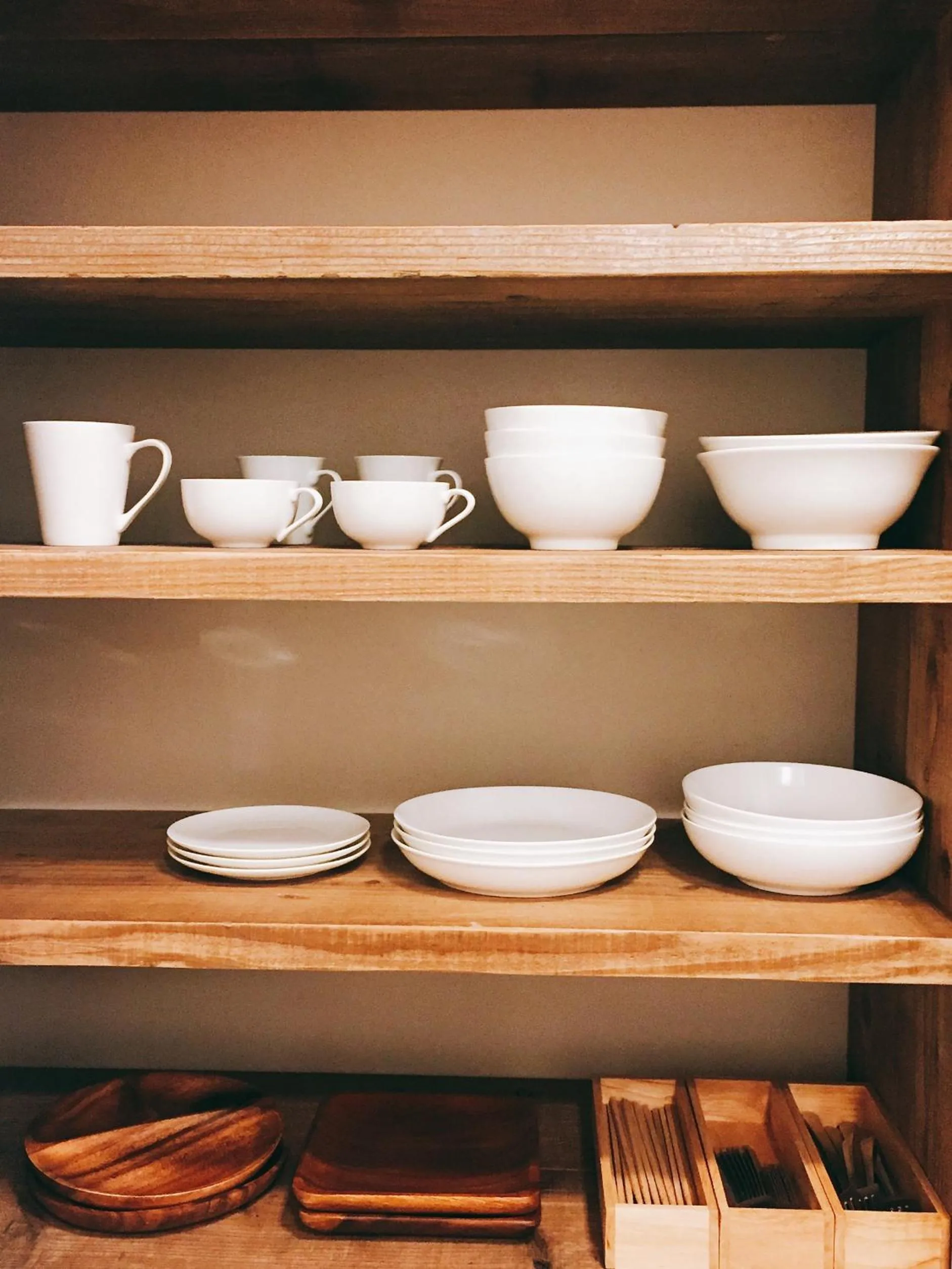 Communal kitchen in Guesthouse Akicafe Inn