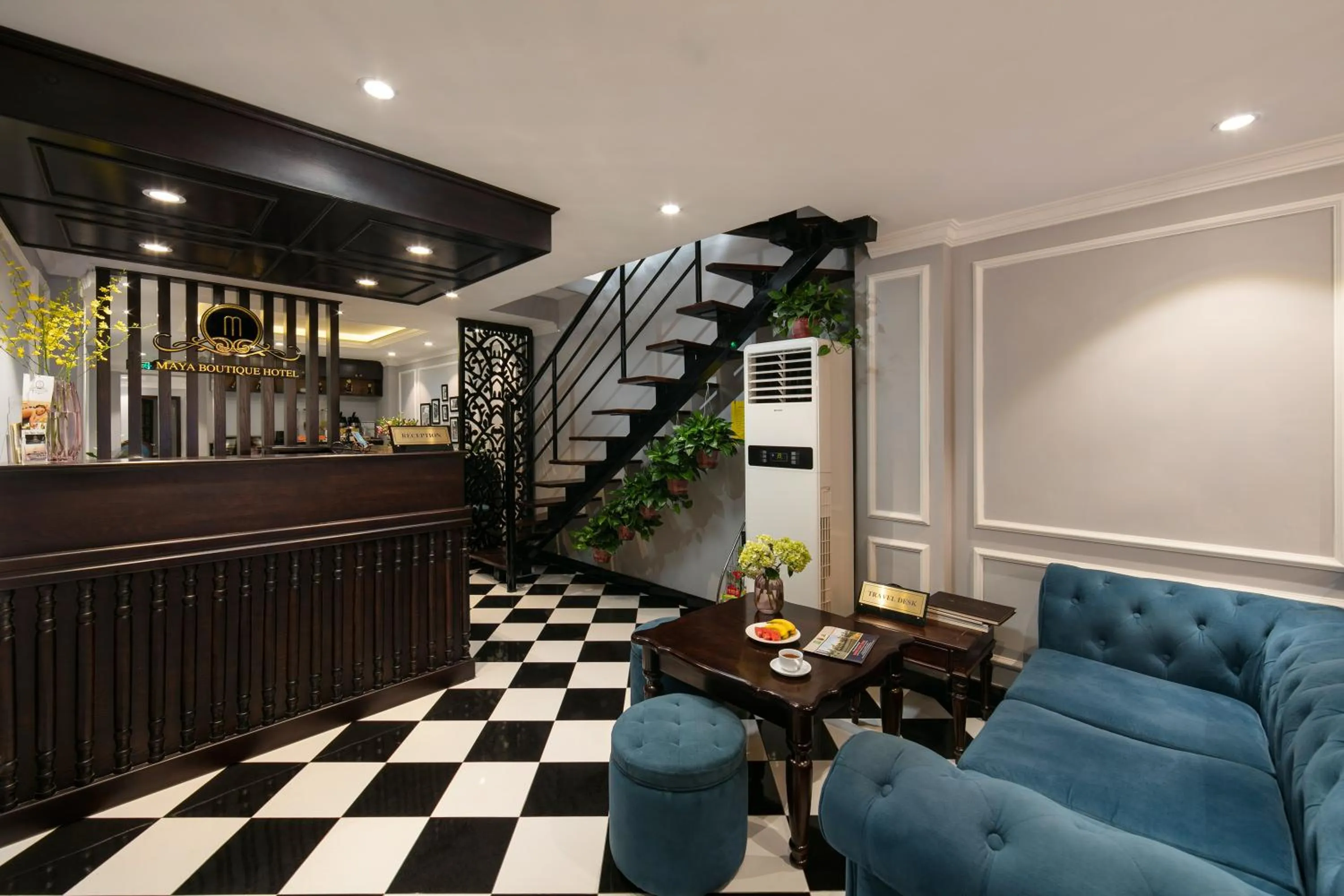 Lobby or reception in Maya Boutique Hotel & Spa