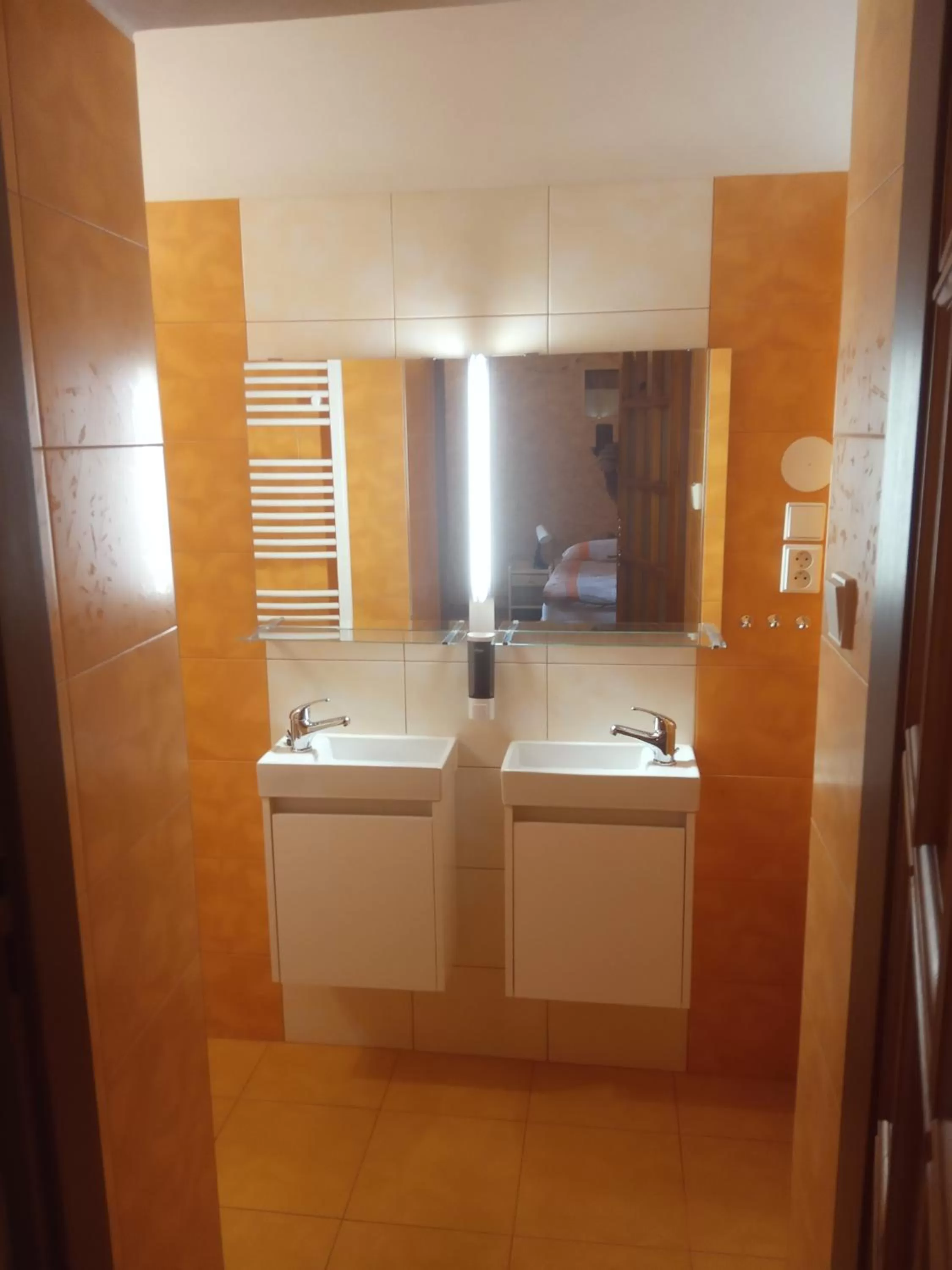 Bathroom in Pension Fontána Svitavy