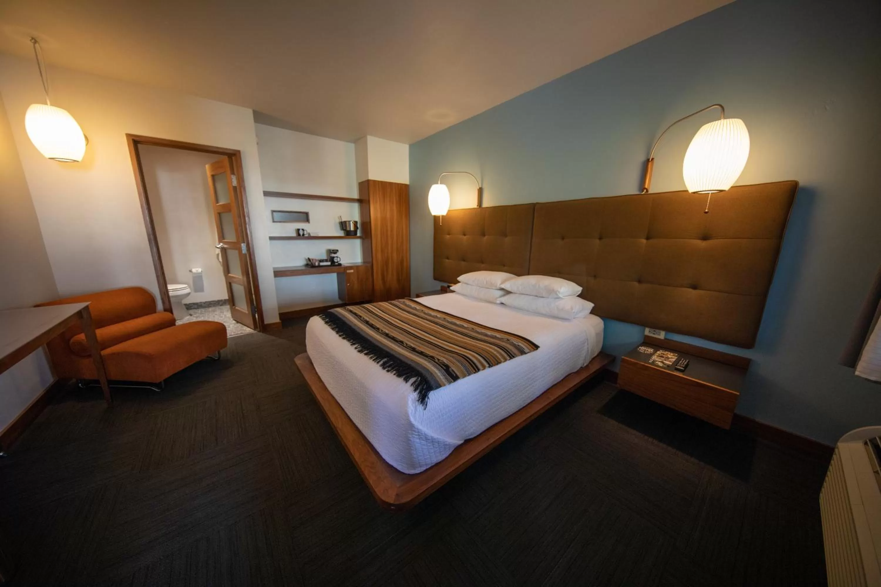 Bed in Modern Hotel