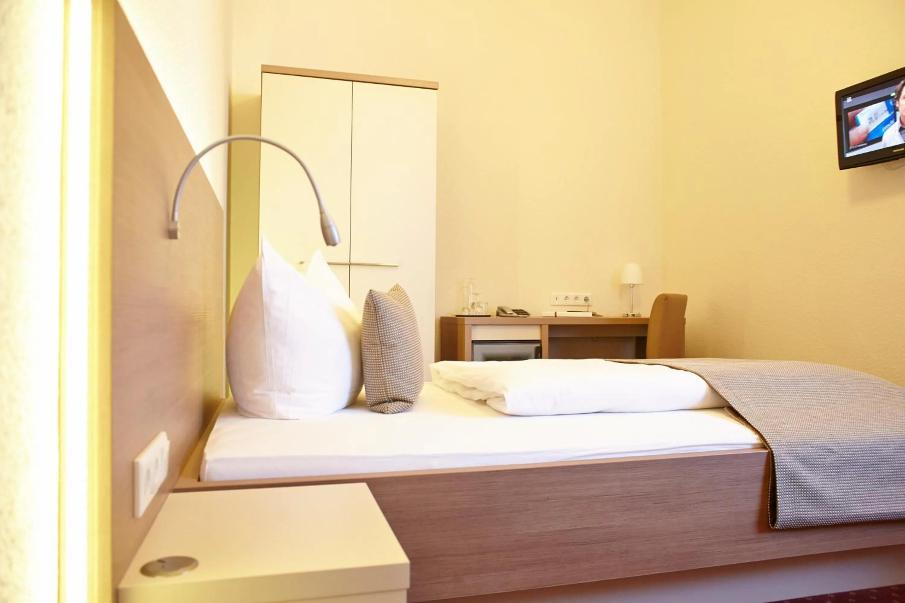 Bed in Hotel Prinzregent