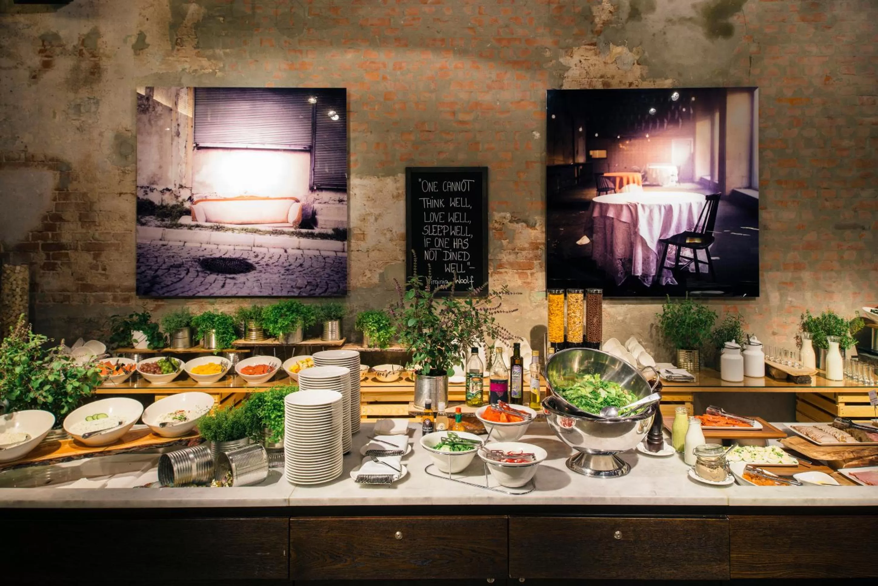 Buffet breakfast in Vienna House by Wyndham Andel's Lodz