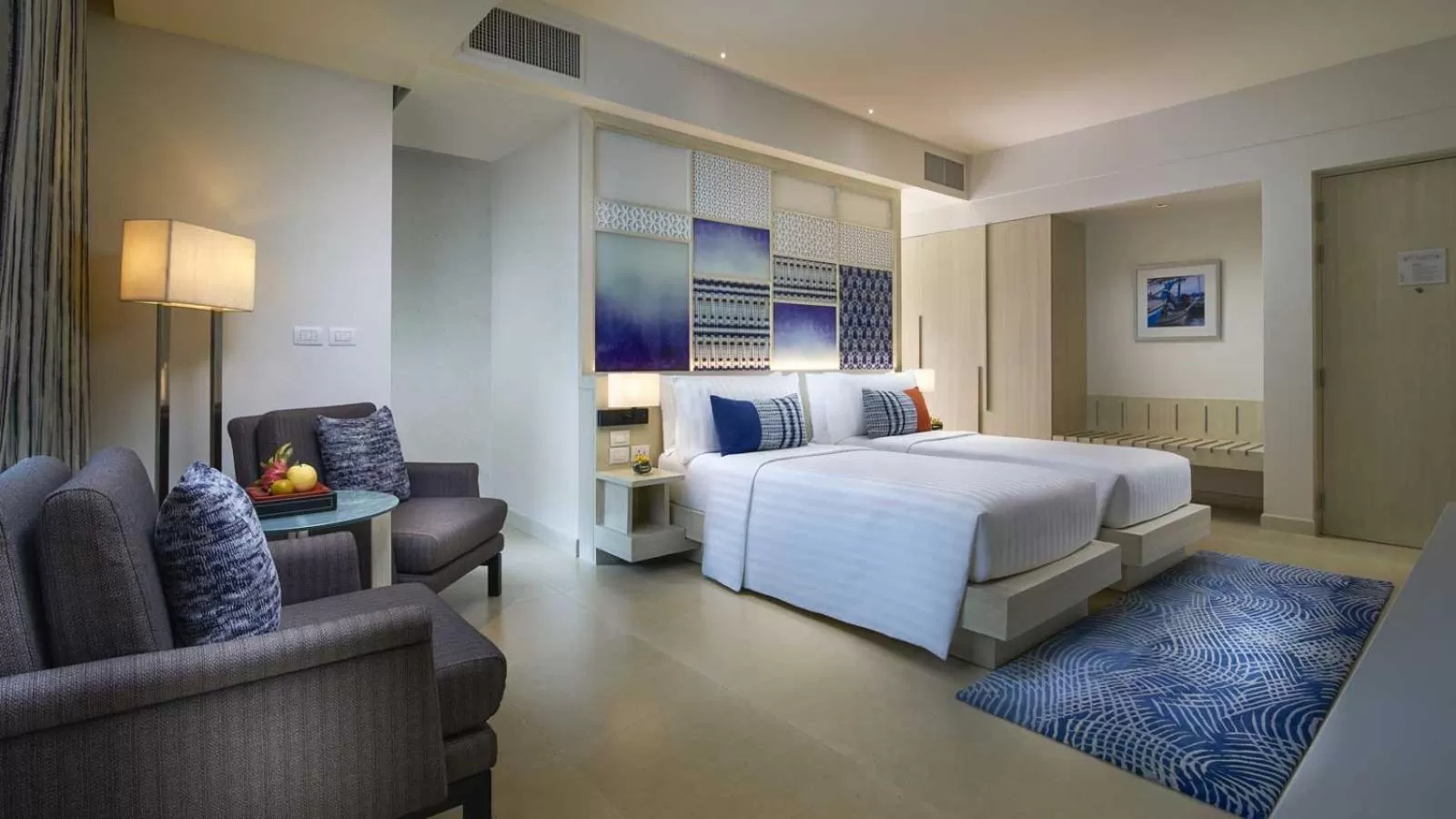 Photo of the whole room, Bed in Amari Pattaya