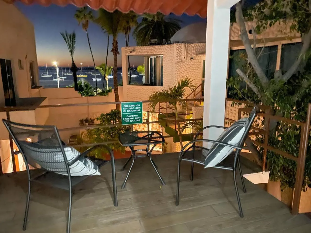 Balcony/Terrace in Hotel Allende