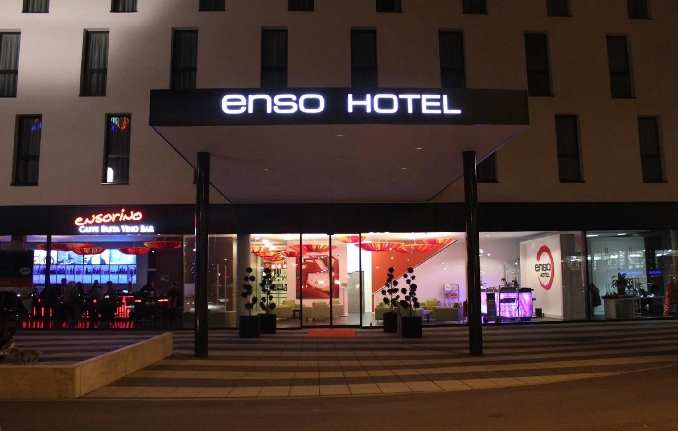 Facade/entrance in enso Hotel