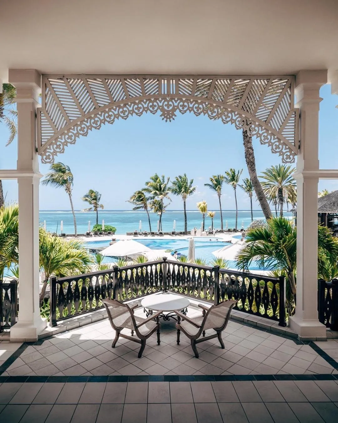 Lobby or reception in The Residence Mauritius