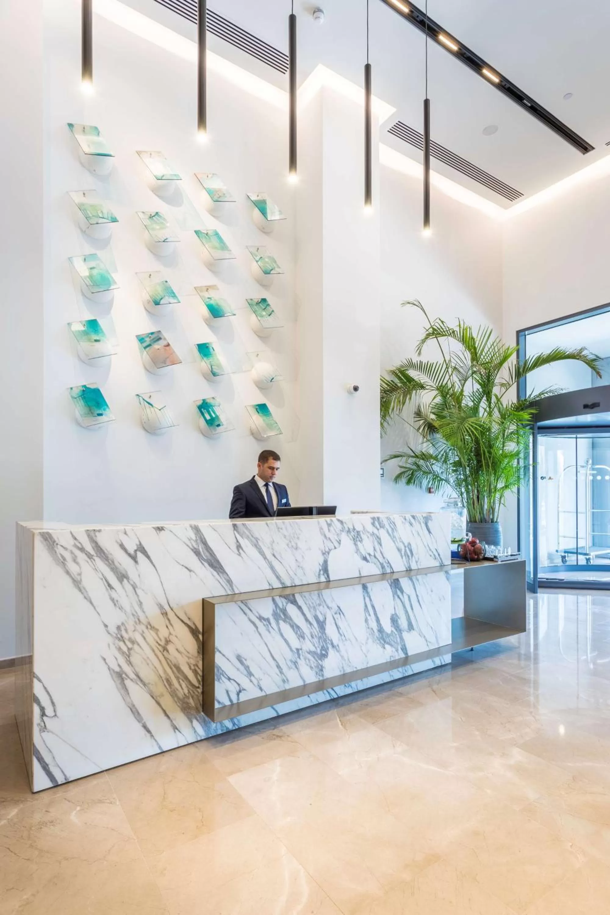 Lobby or reception in Radisson Blu Hotel, Larnaca
