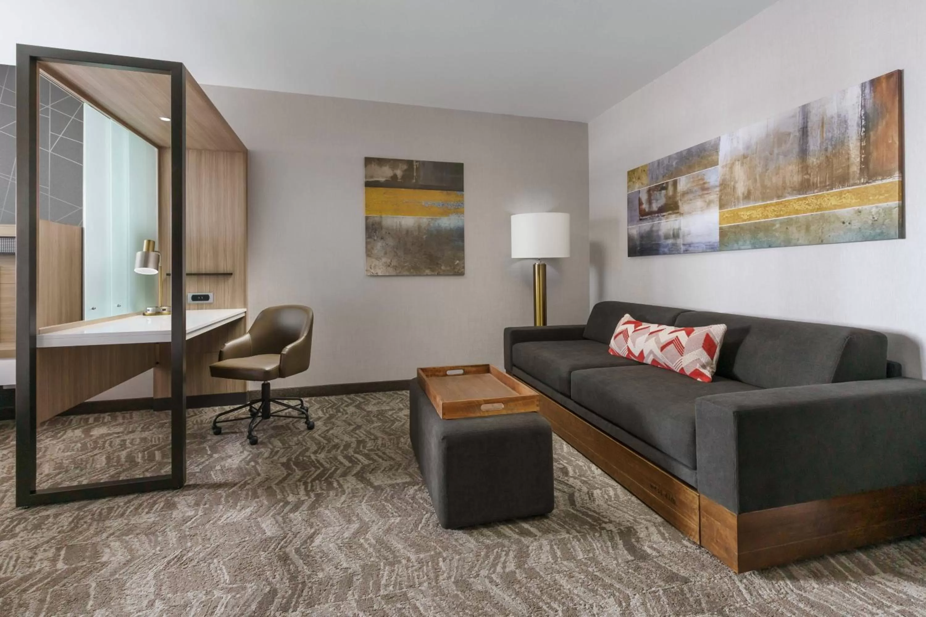 Bedroom in SpringHill Suites by Marriott Philadelphia West Chester/Exton