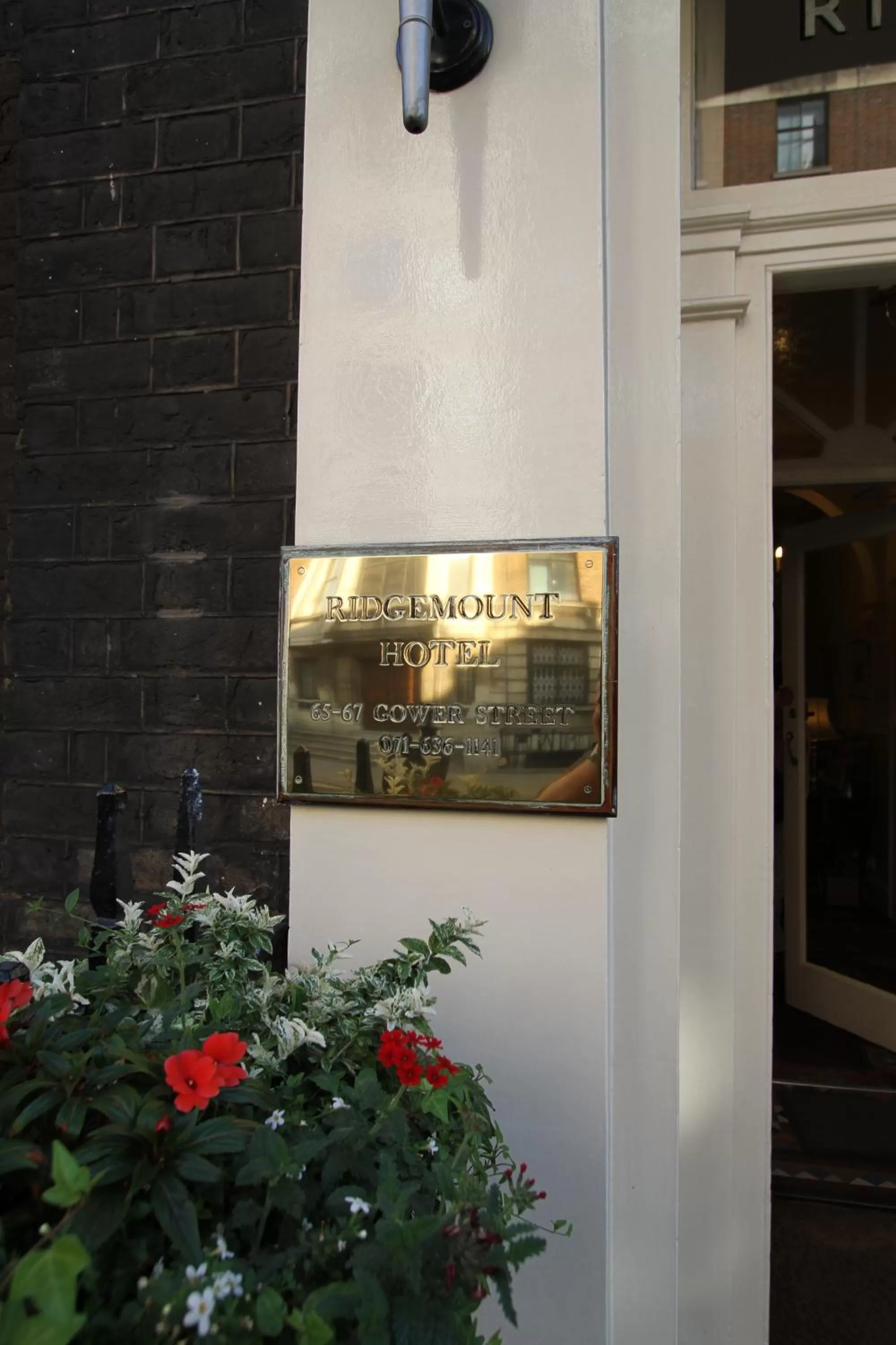 Decorative detail in Ridgemount Hotel