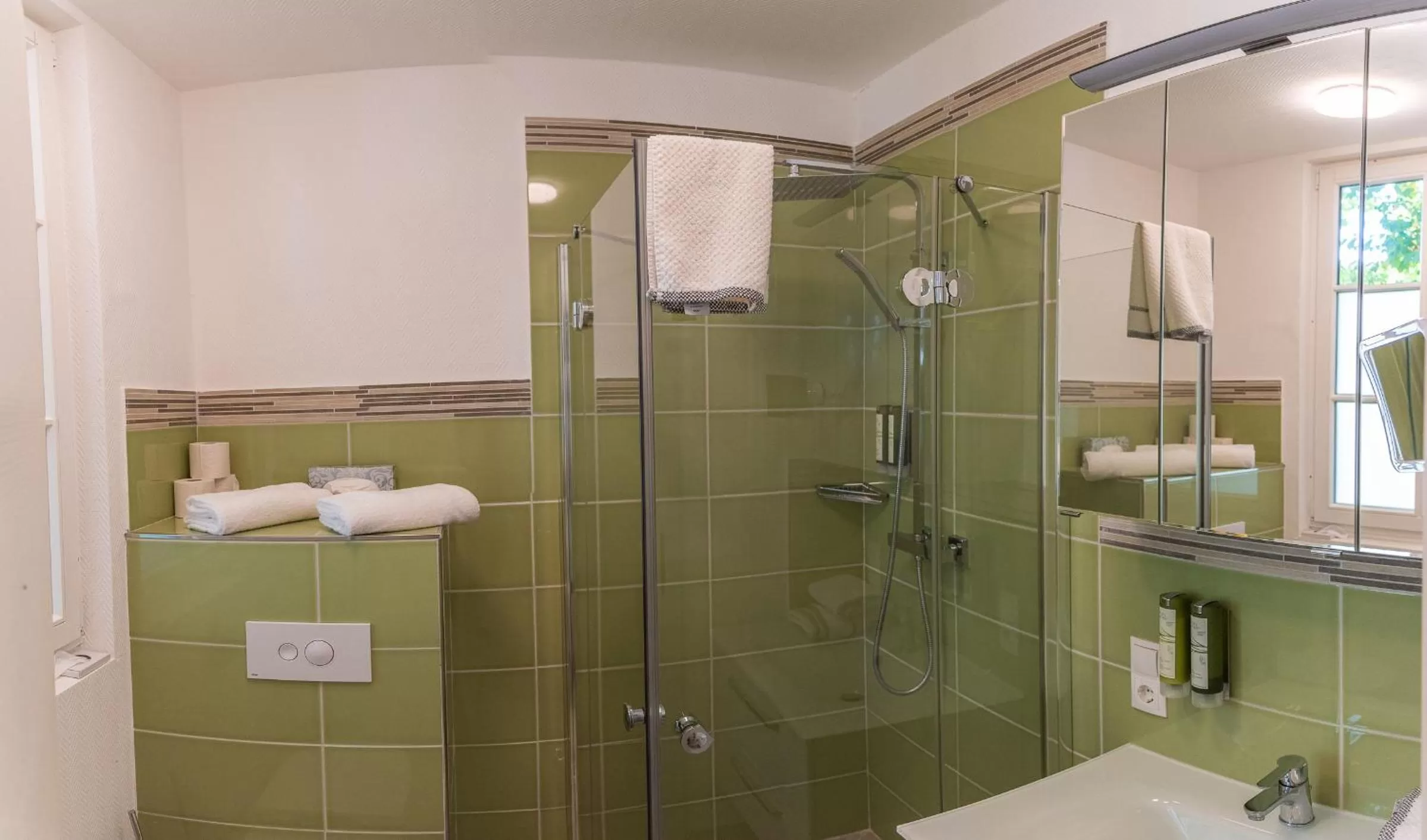 Shower in Struck Landhotel & SPA