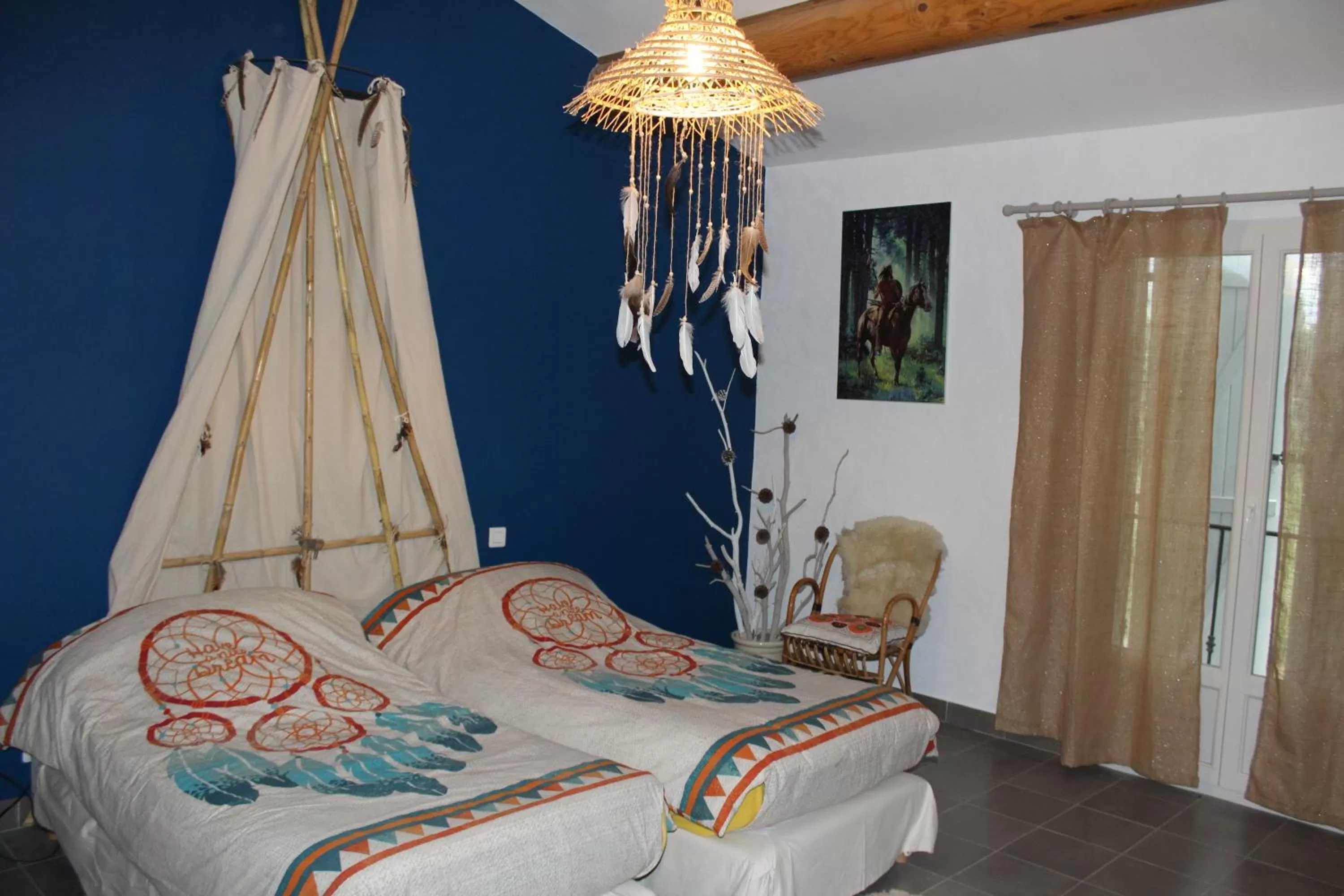 Deluxe Twin Room in La Sarriette - Chambres d'hôtes et gîte d'étape à Eygalières