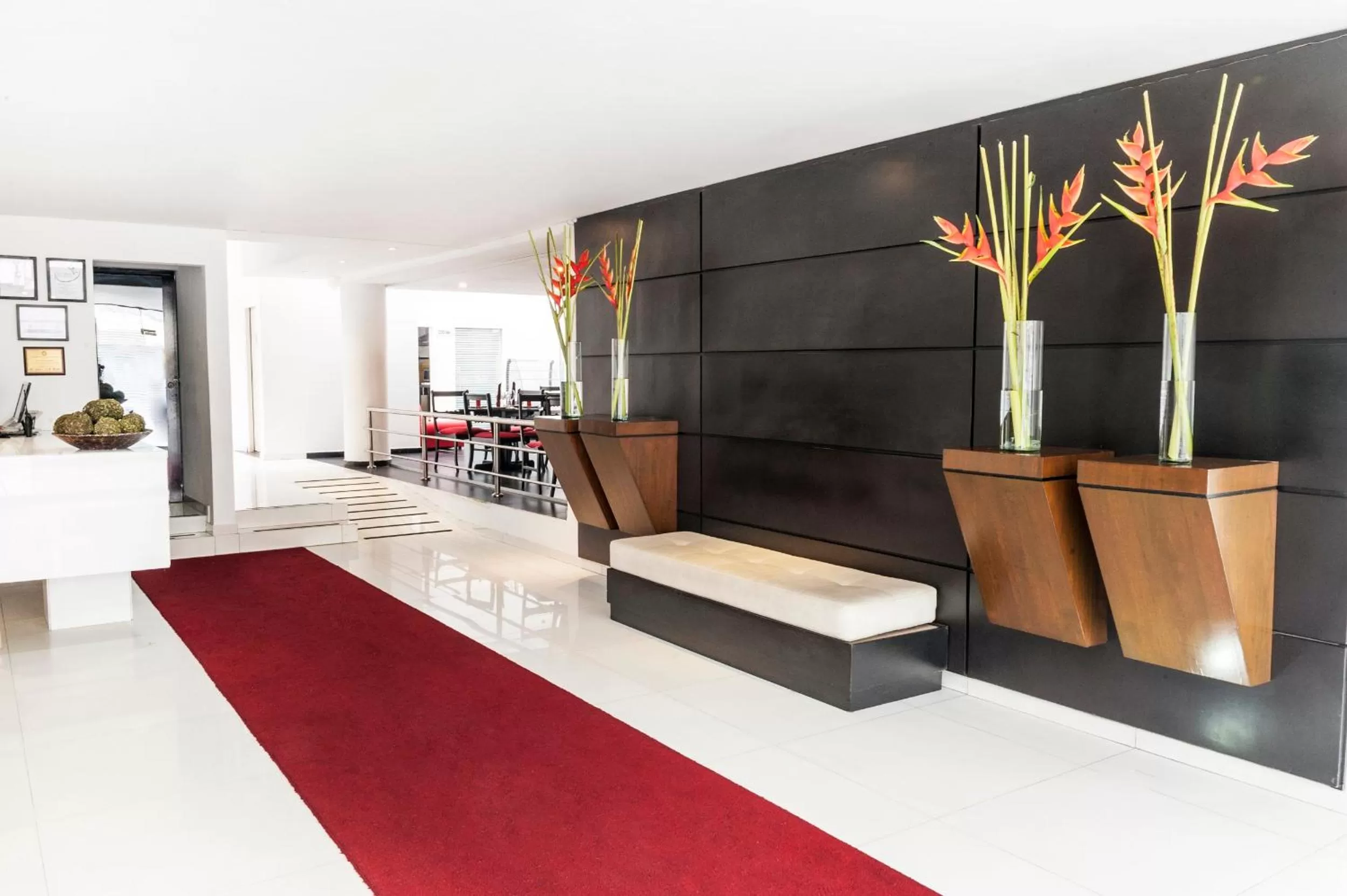 Lobby or reception in Hotel Bogota Virrey