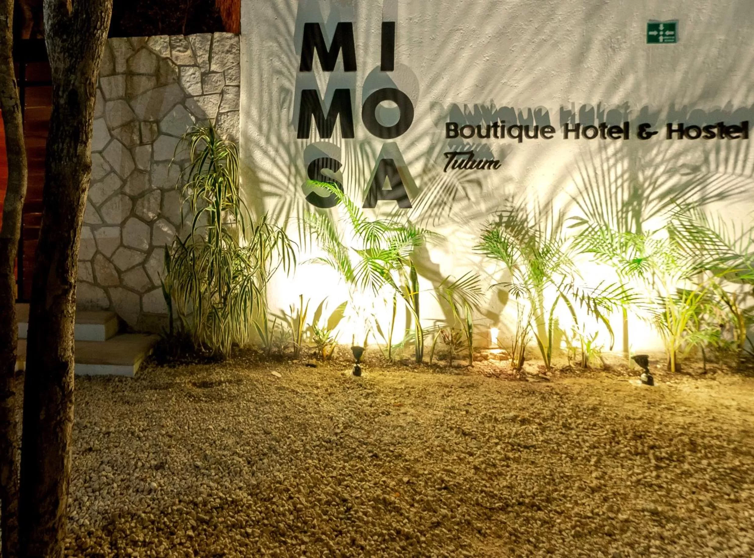 Facade/entrance in Mimosa Tulum