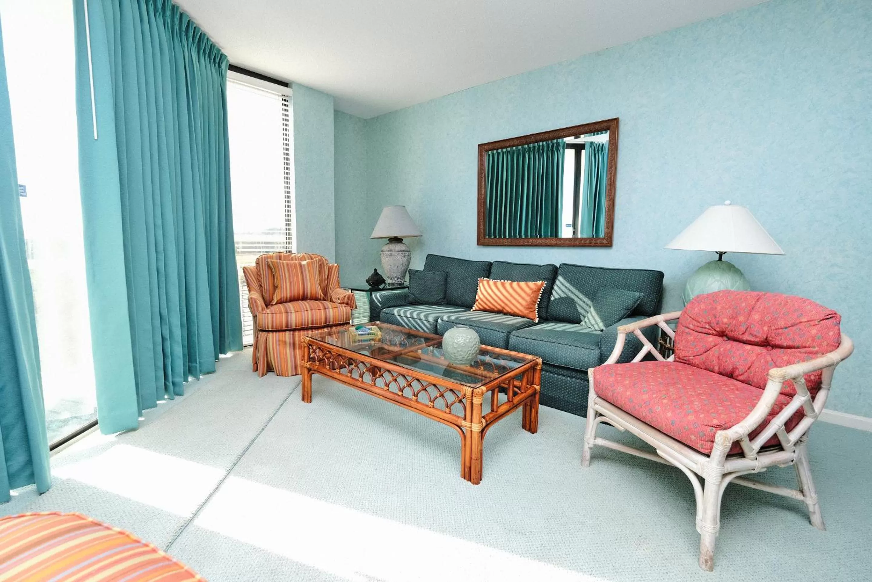 Living room in Beach Vacation Condos