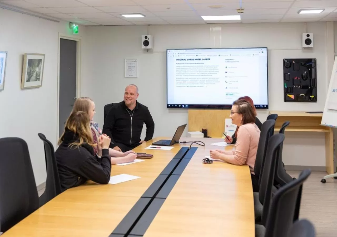 People in Original Sokos Hotel Lappee