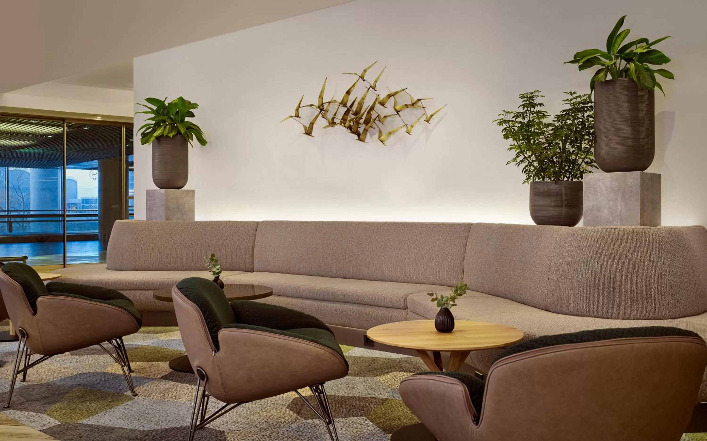 Lobby or reception in Sheraton Amsterdam Airport Hotel and Conference Center