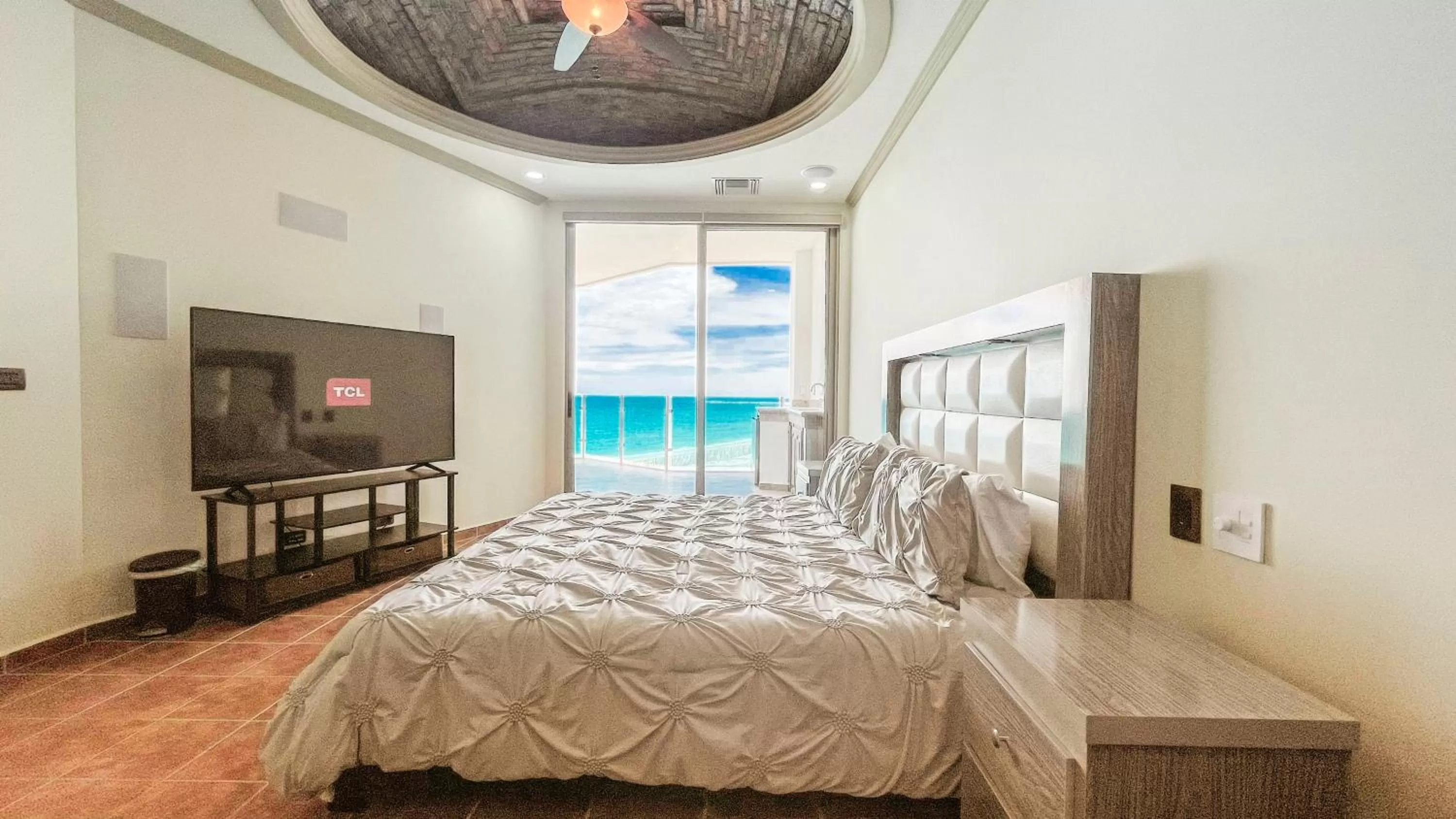 Bed in Esmeralda Beach Resort