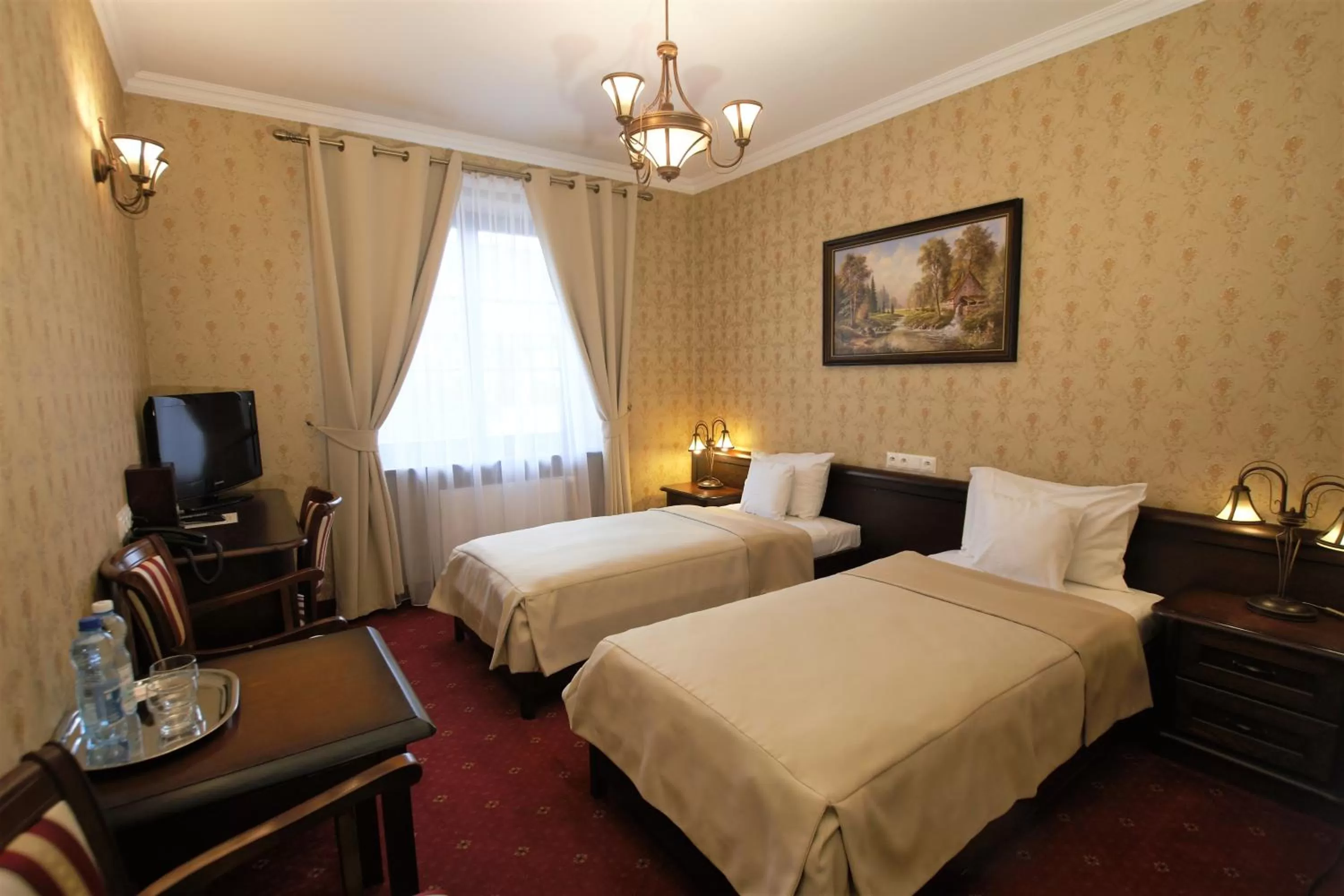 Twin Room - single occupancy in Hotel Sarmata Zespół Dworski