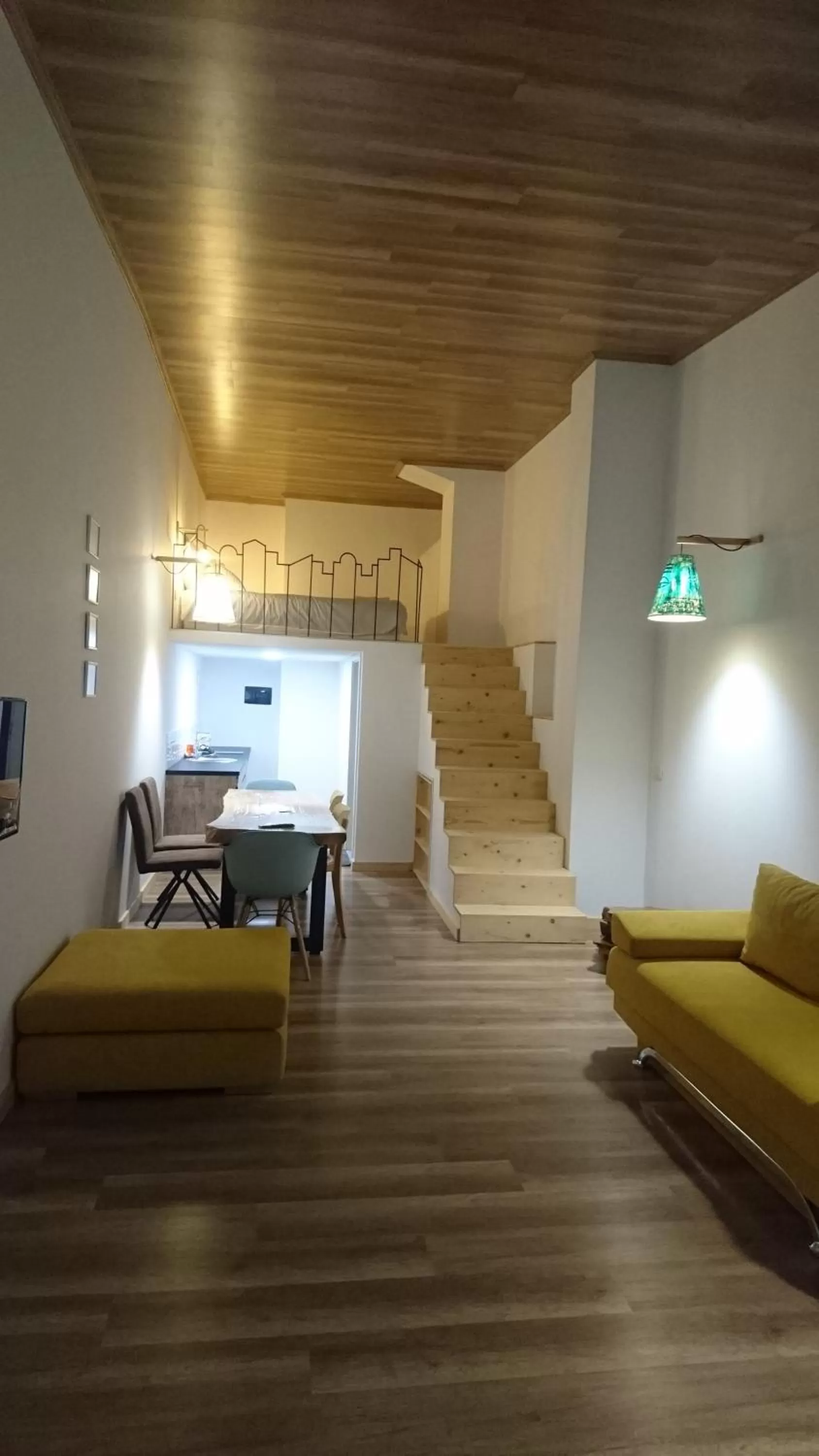 Living room, Bed in Sun&Moon Ohridlake Apartments