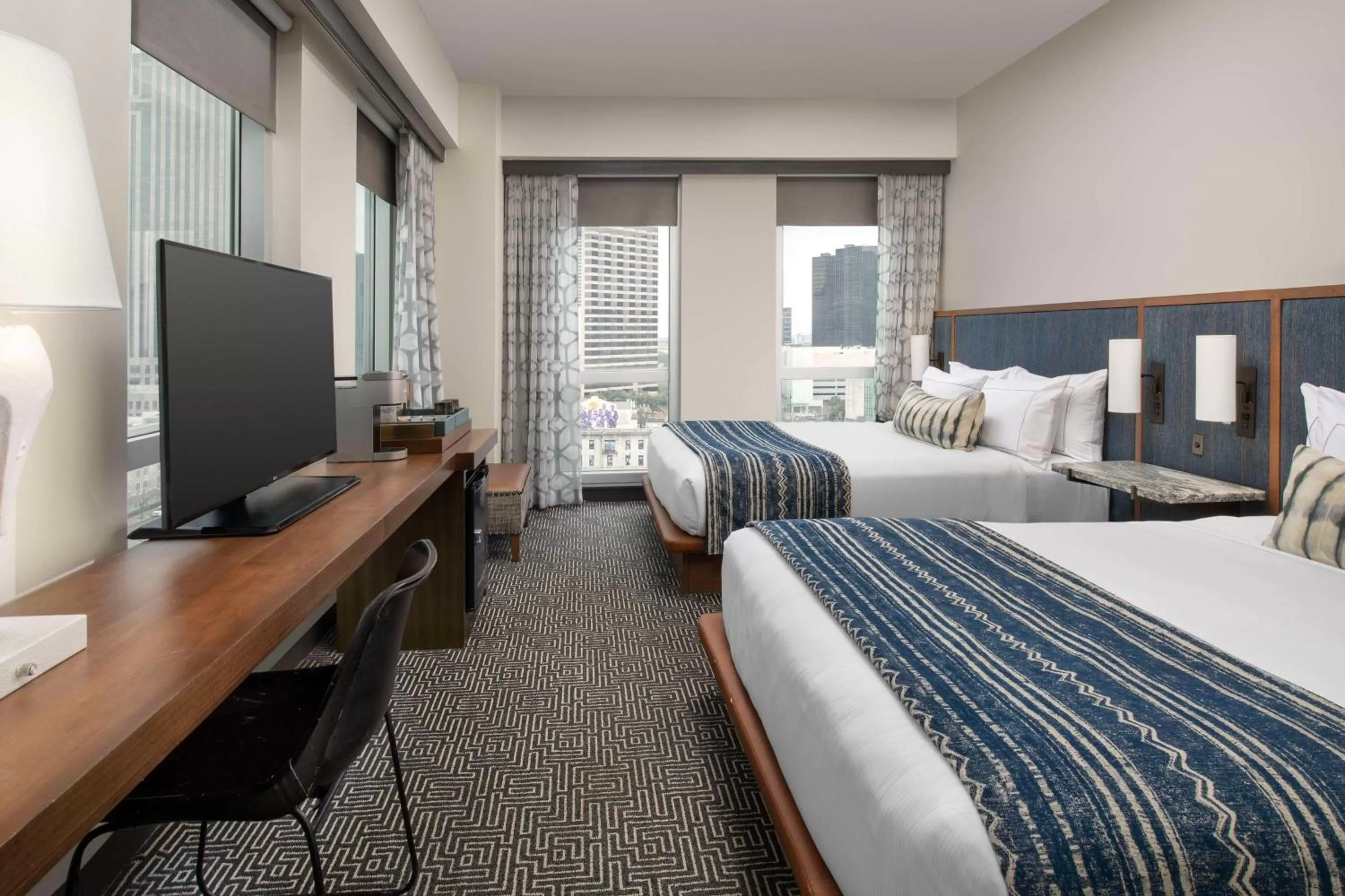 Bedroom in The Troubadour Hotel New Orleans