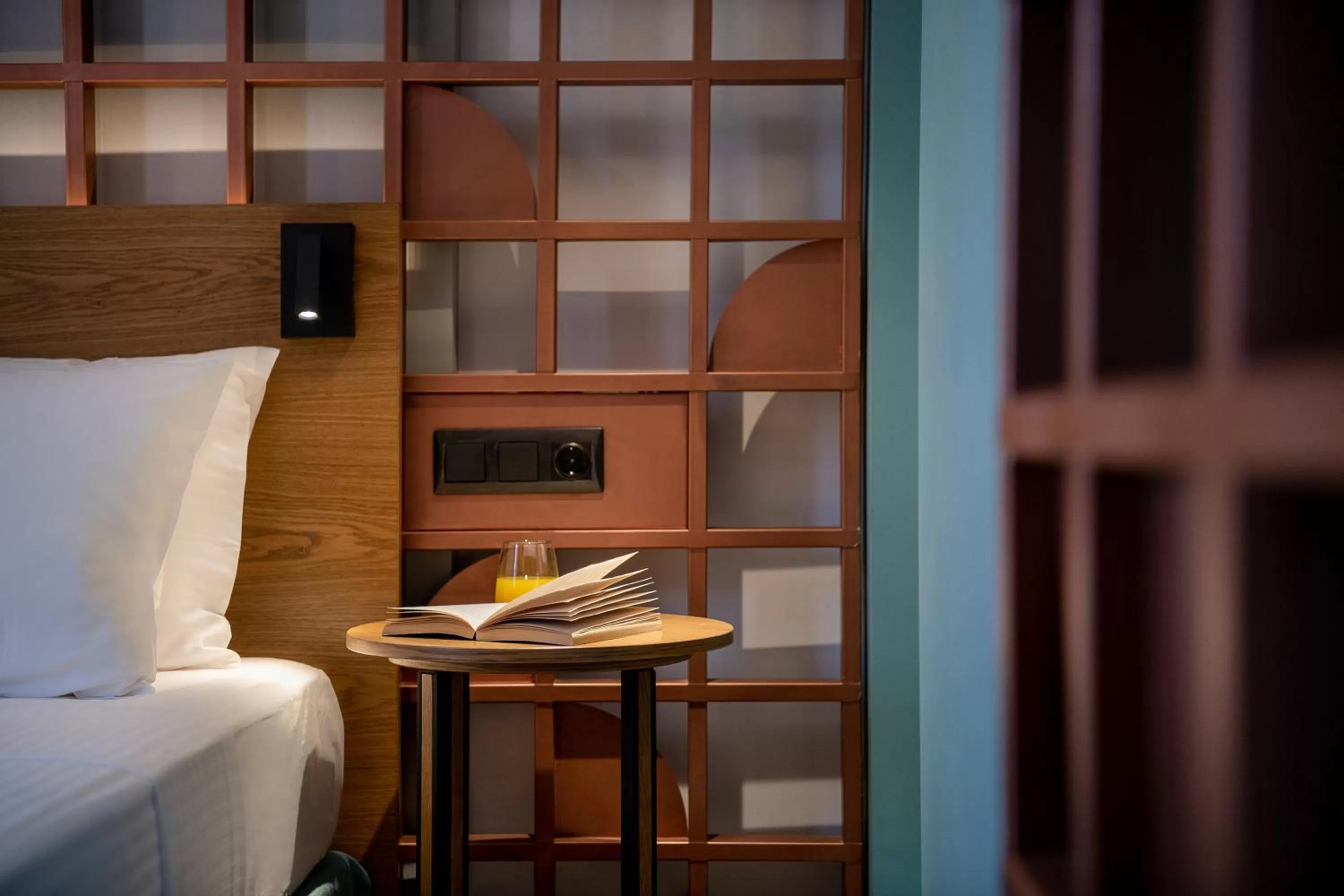 Decorative detail, Bed in Camere Maritima