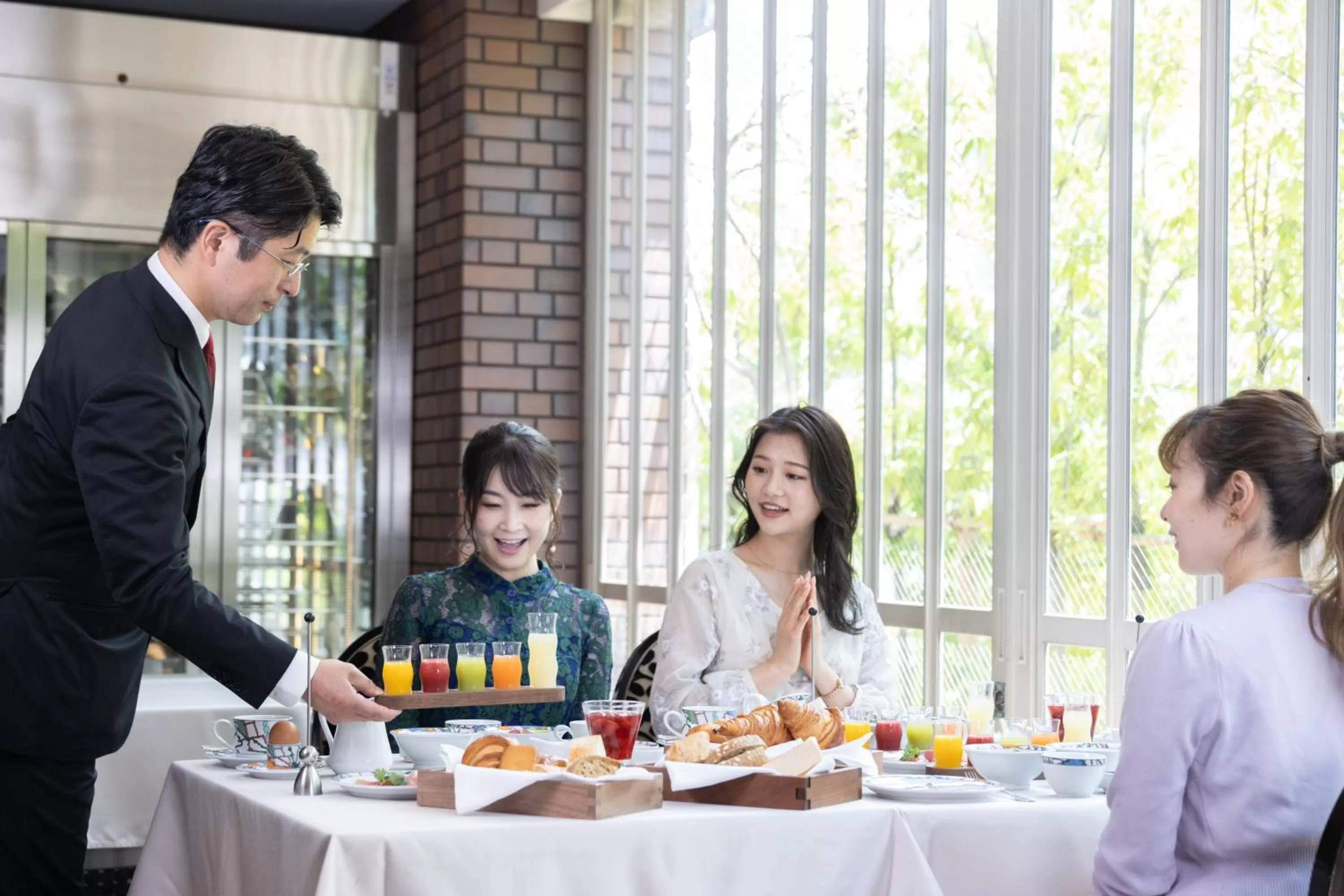 Breakfast in Kobe Kitano Hotel