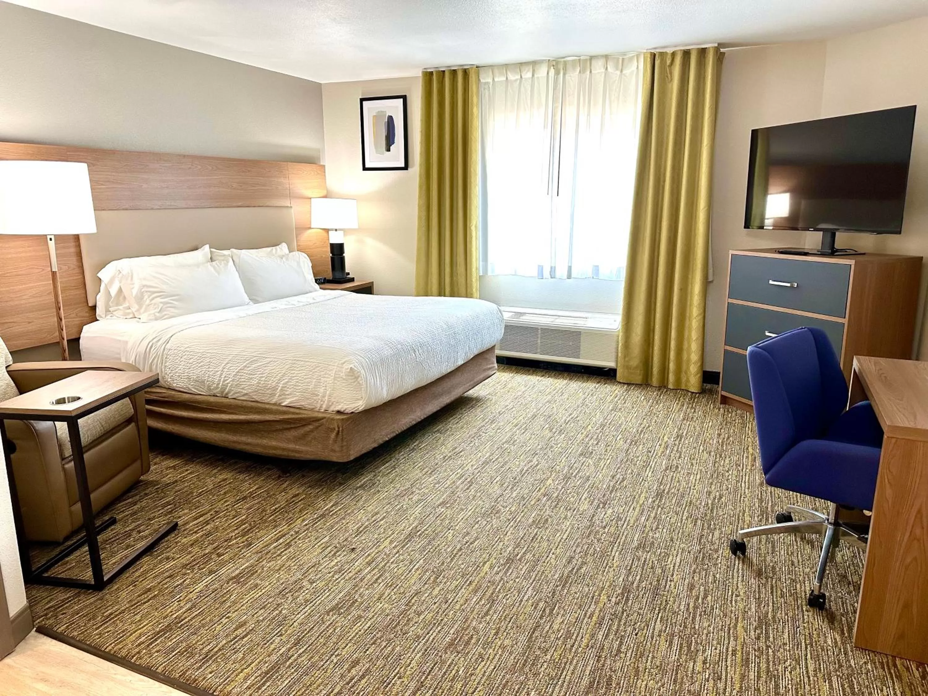 Bed in Candlewood Suites Savannah Airport by IHG