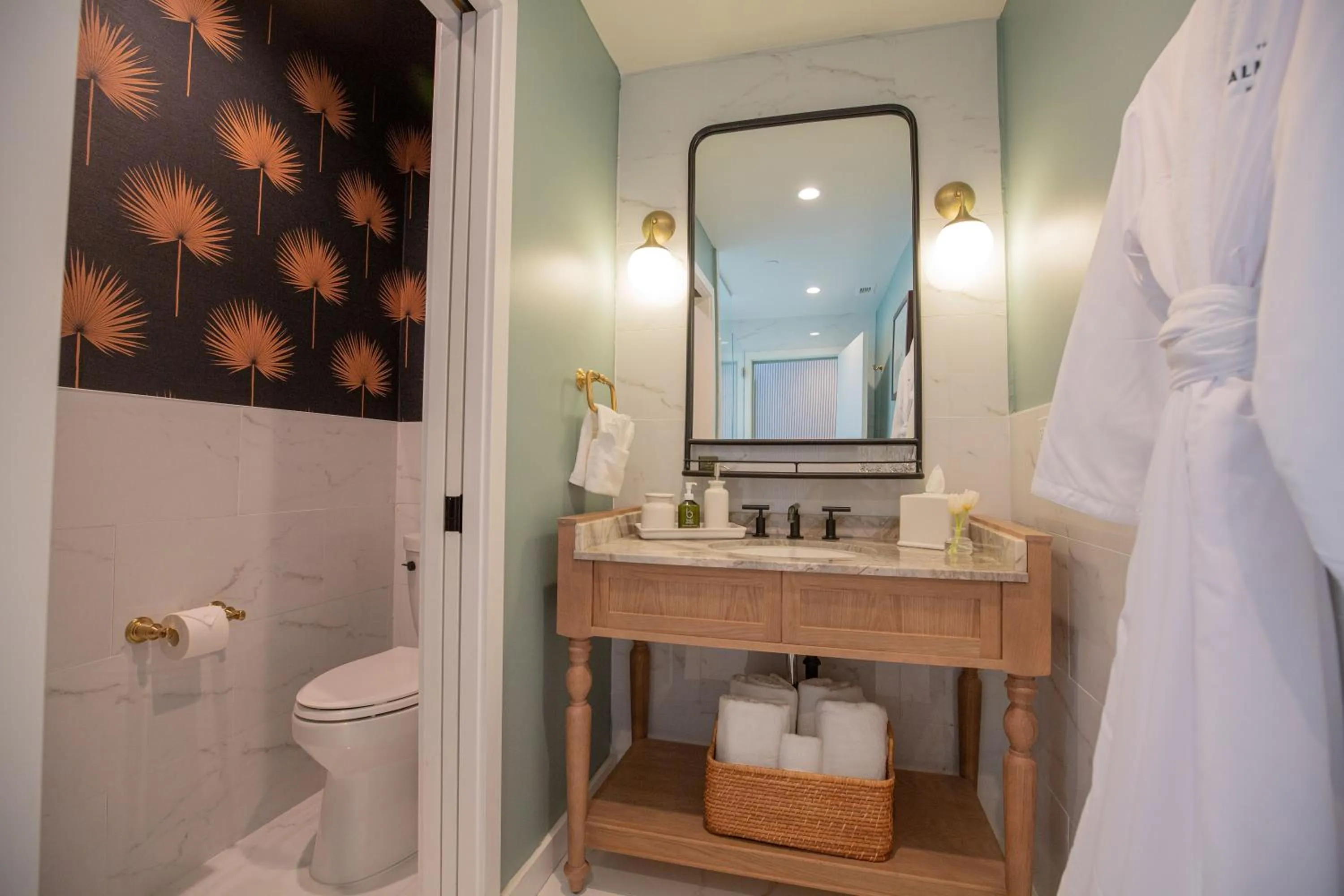 Toilet in The Palmetto Hotel, Charleston