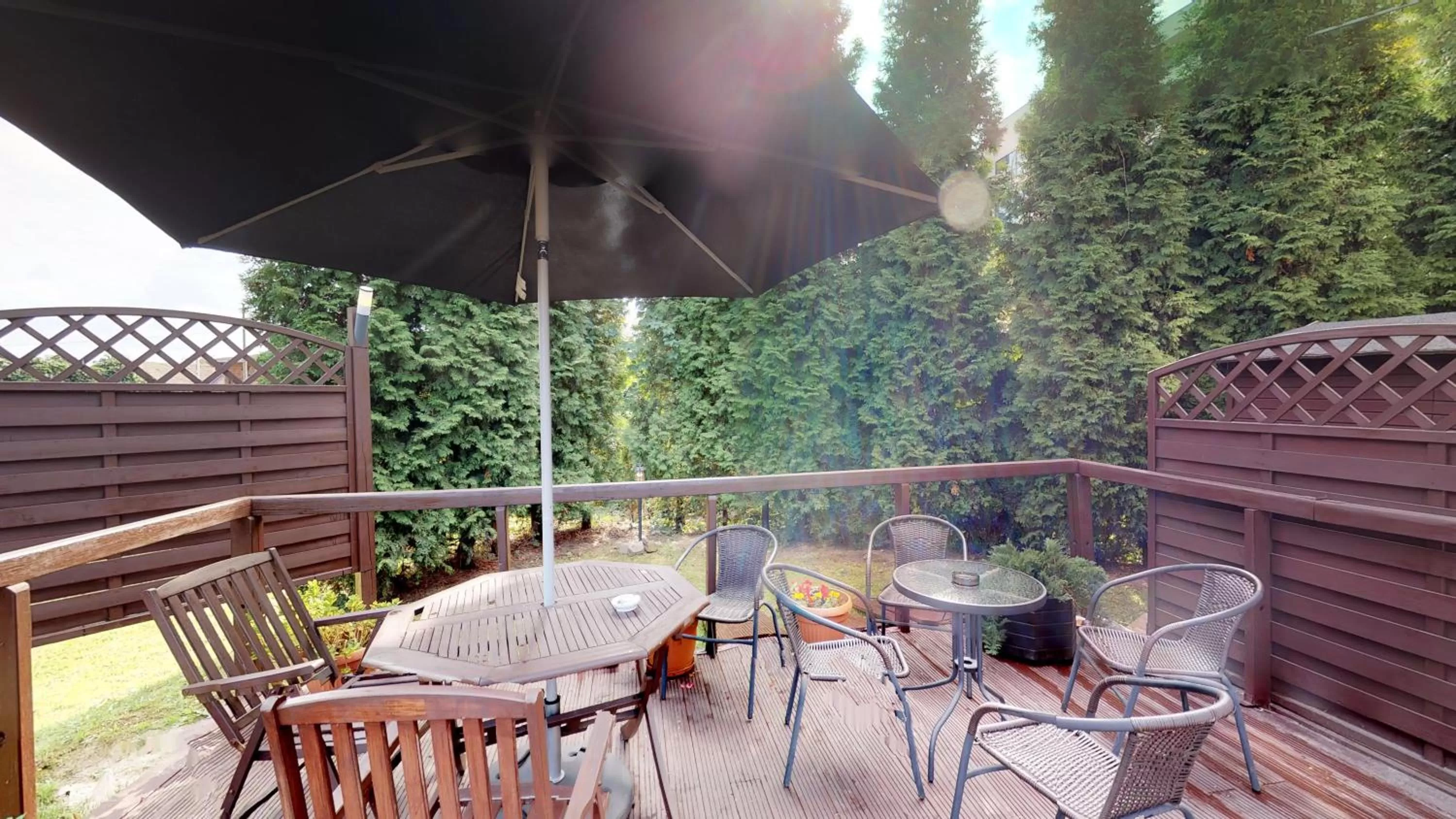 Activities, Balcony/Terrace in Noclegi Czarna Perła