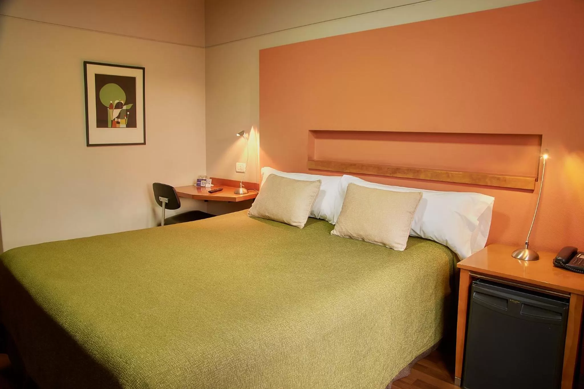 Bedroom, Bed in Hotel Raices Aconcagua