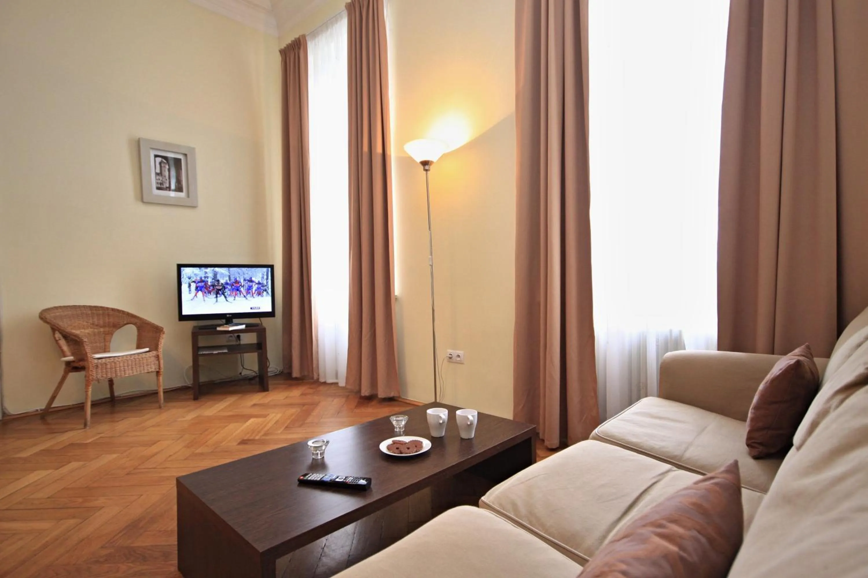 Living room in River View Residence