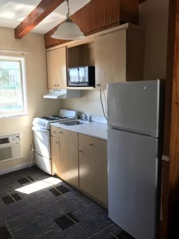 Kitchen or kitchenette in Wayfarer Motel