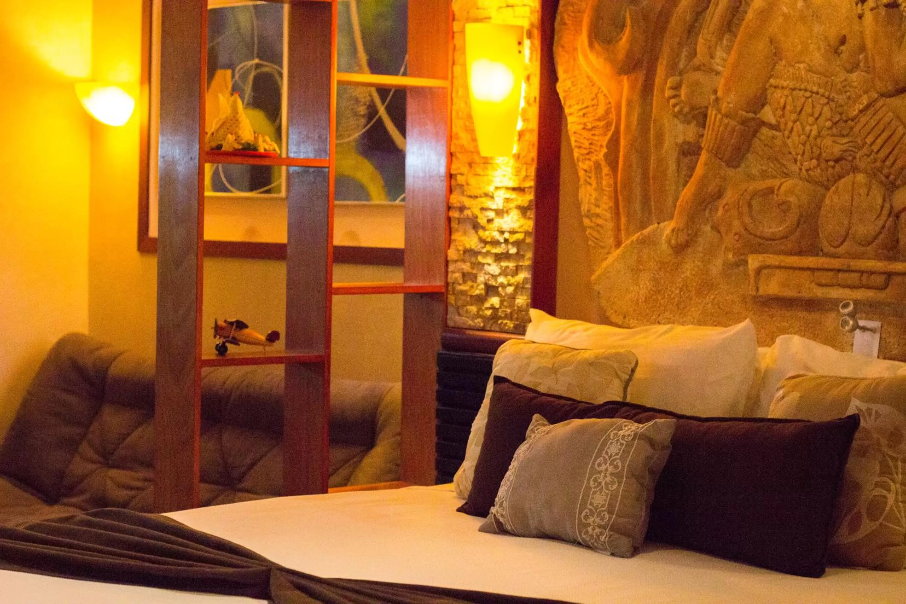 Bedroom, Bed in Cocos Cabañas Playa del Carmen Adults Only