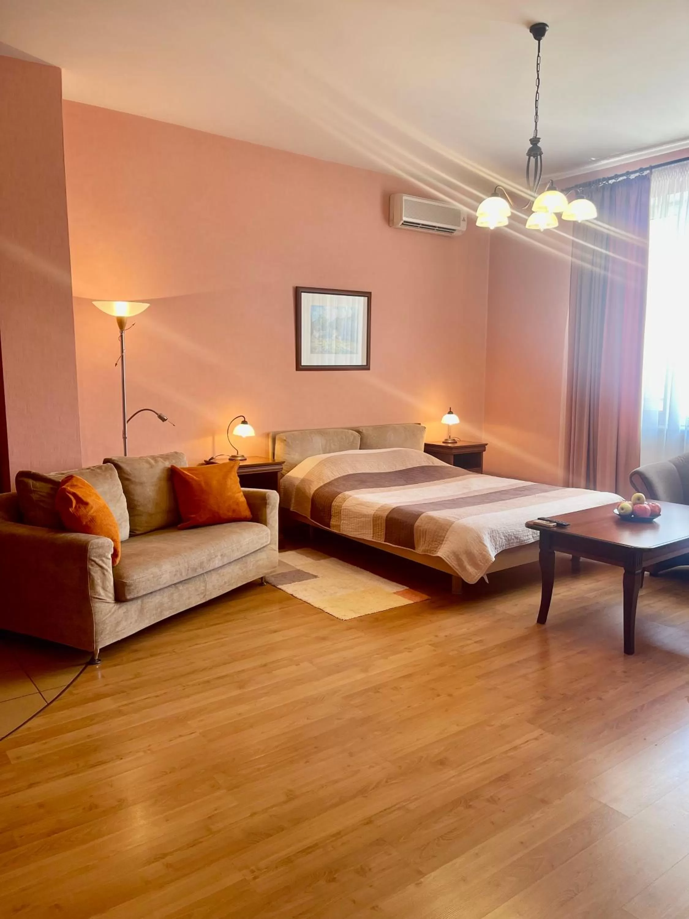 Bed in Arcada Apartments