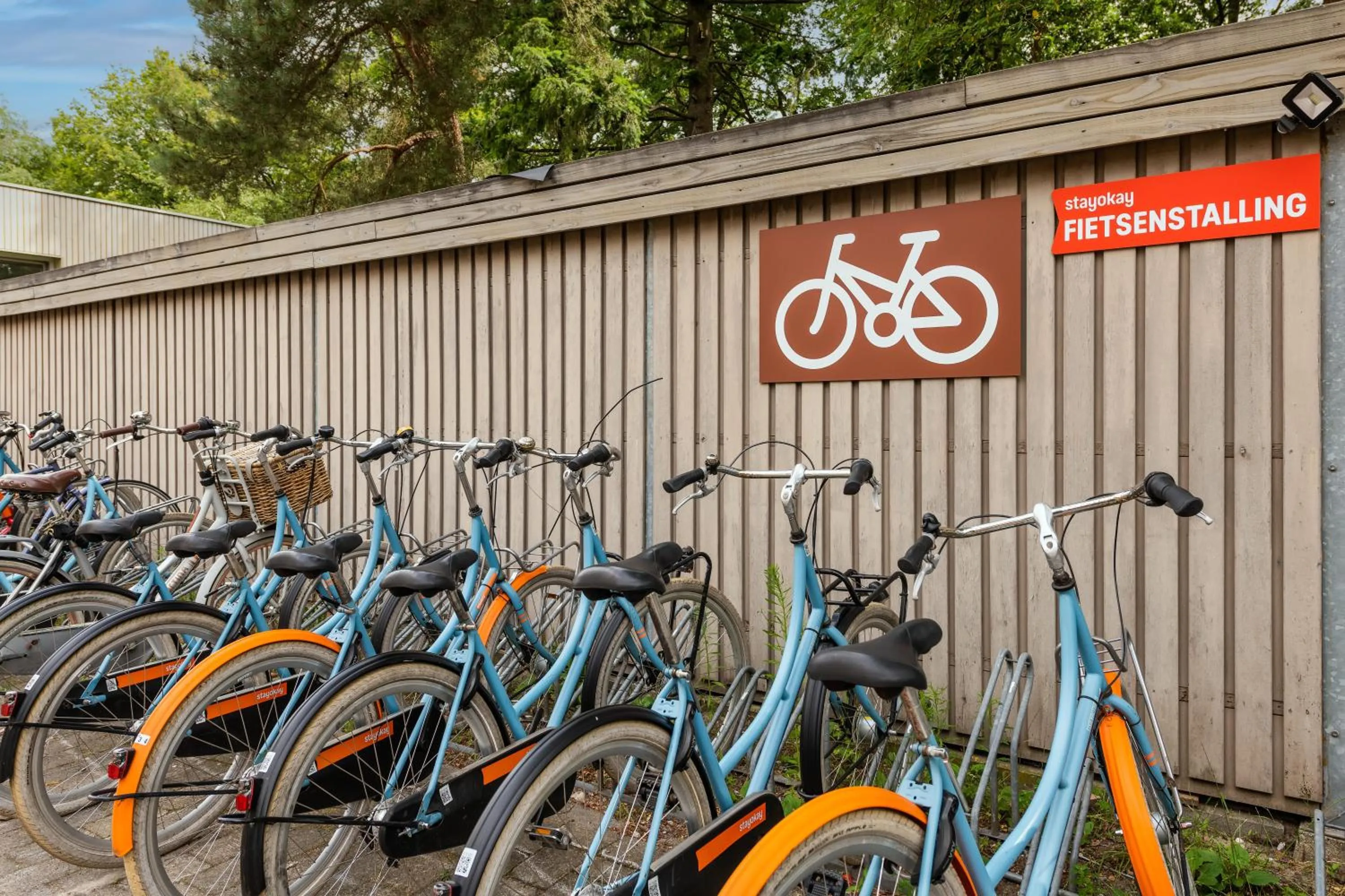 Cycling in Stayokay Hostel Soest